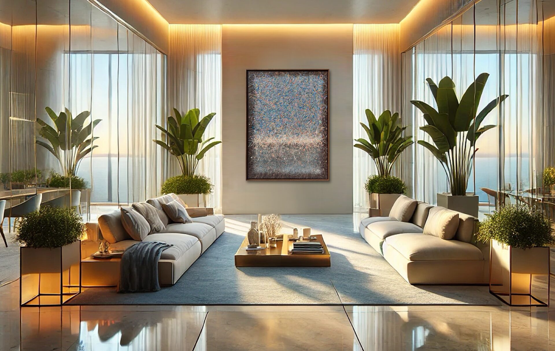 Blue Haze by Nadin Antoniuk | View 14 | Buy Original Artwork Online