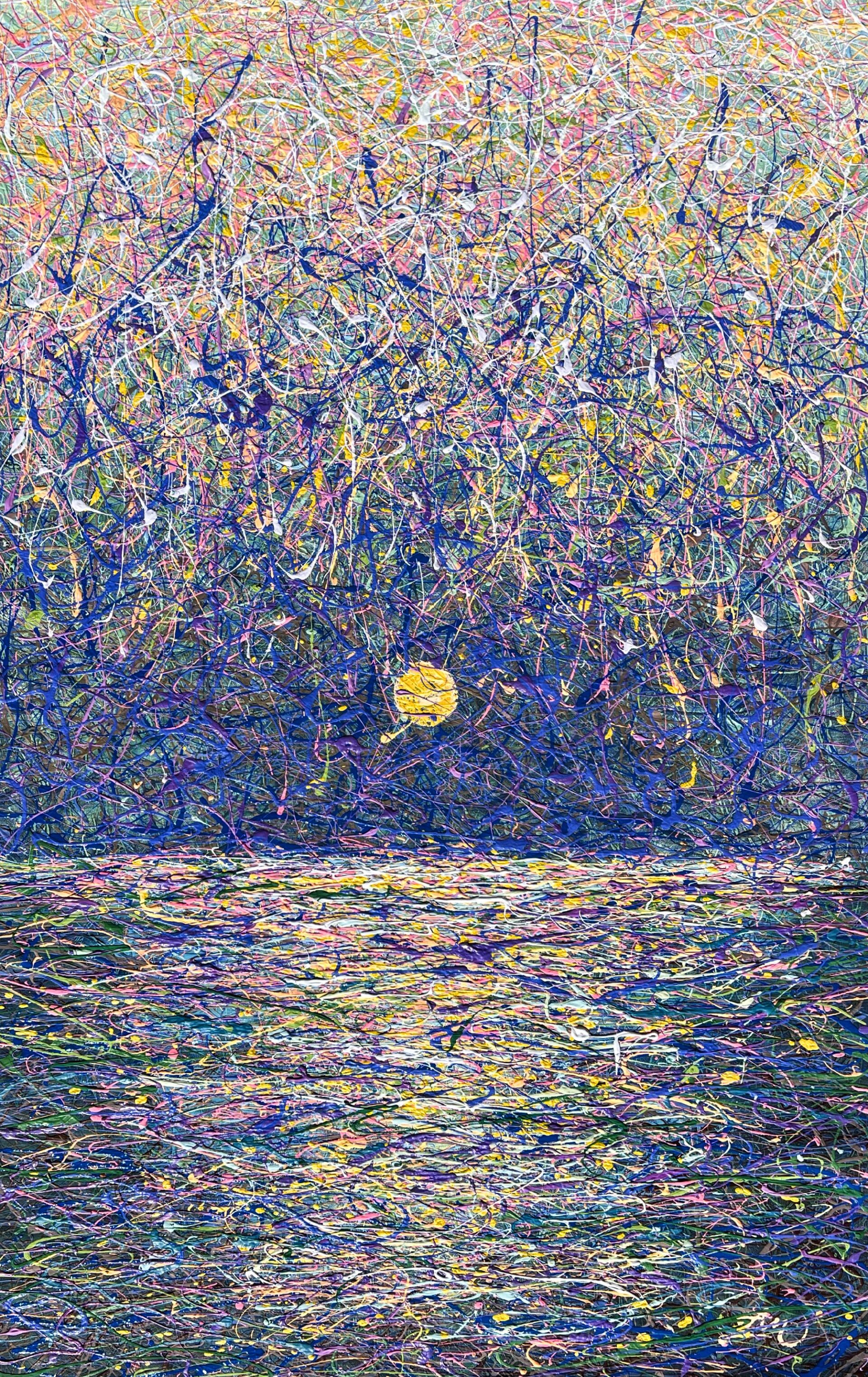 Fly Me to the Moon by Nadin Antoniuk | View 1 | Buy Original Artwork Online