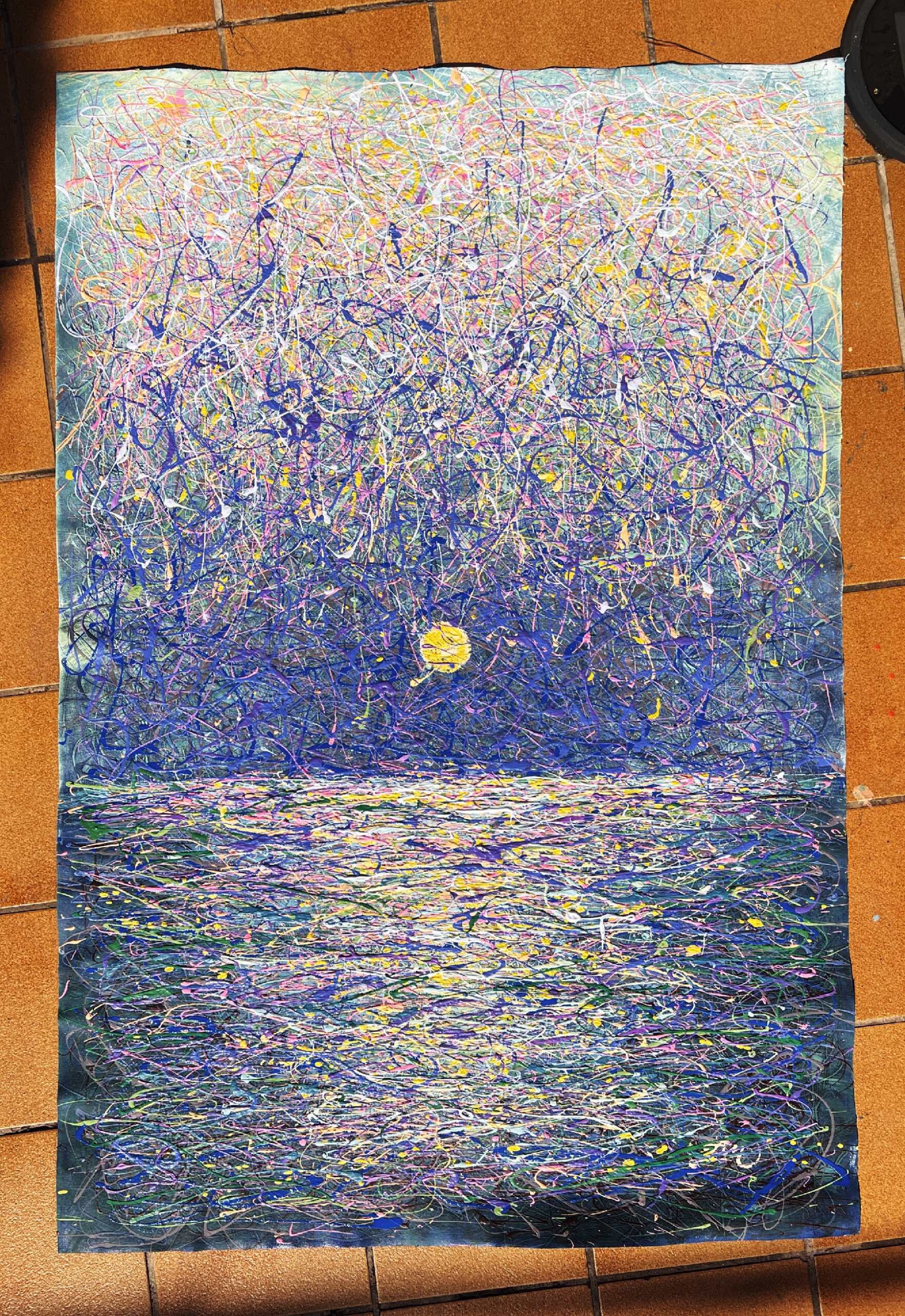 Fly Me to the Moon by Nadin Antoniuk | View 21 | Buy Original Artwork Online