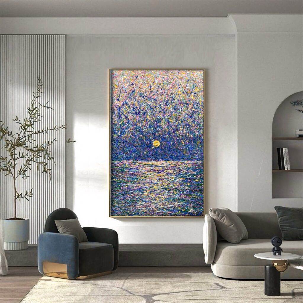 Fly Me to the Moon by Nadin Antoniuk | View 2 | Buy Original Artwork Online