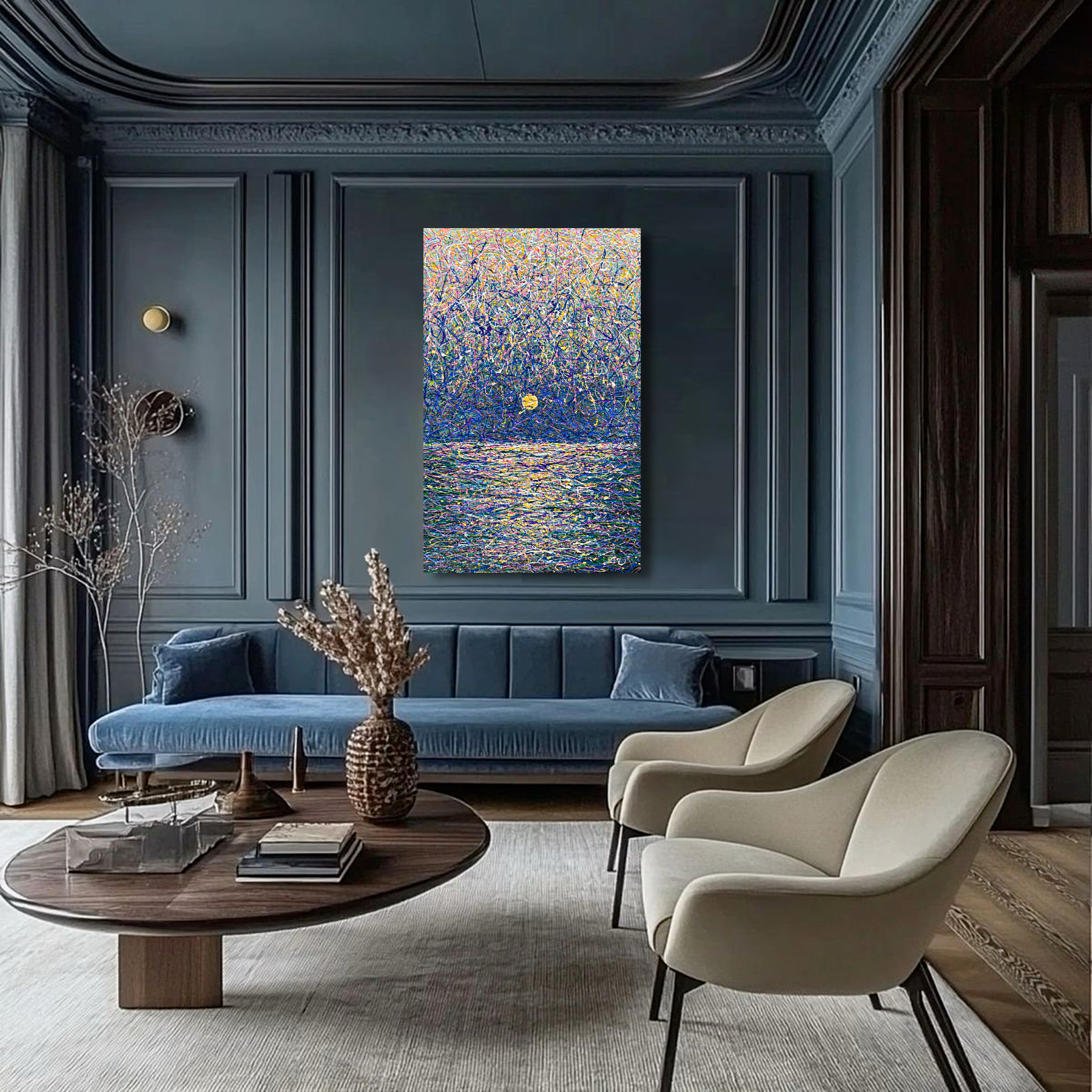 Fly Me to the Moon by Nadin Antoniuk | View 14 | Buy Original Artwork Online
