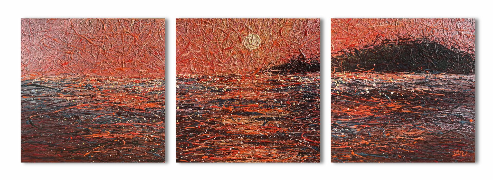 Flames of the Sky by Nadin Antoniuk | View 3 | Buy Original Artwork Online