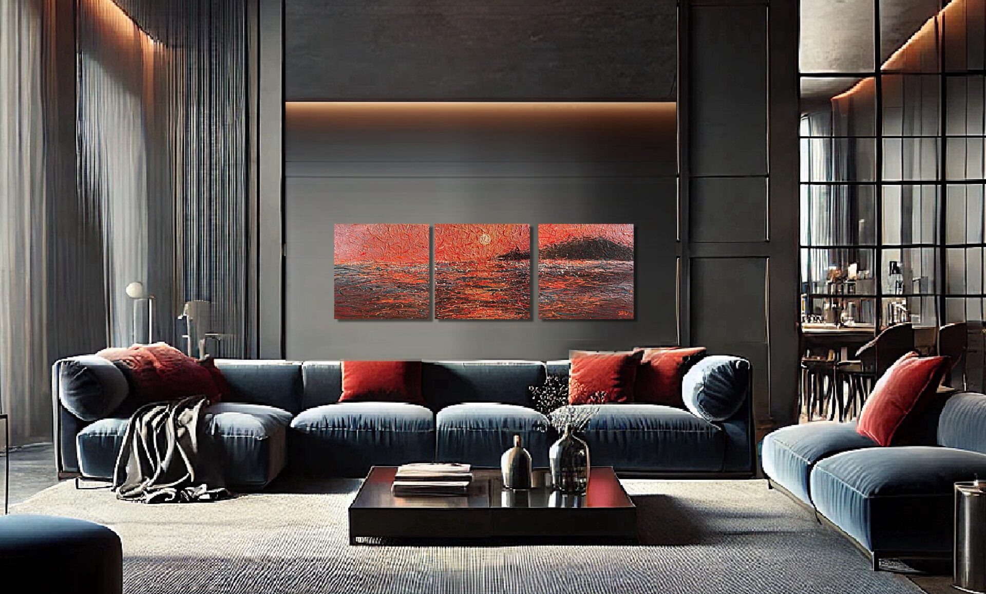 Flames of the Sky by Nadin Antoniuk | View 5 | Buy Original Artwork Online
