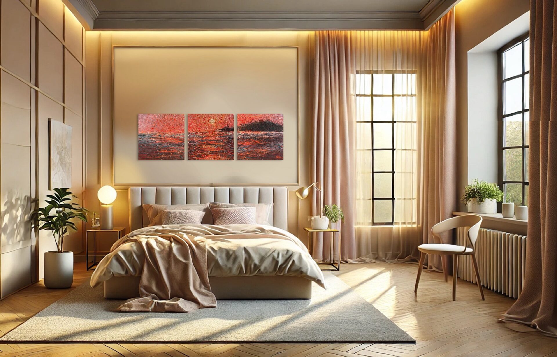 Flames of the Sky by Nadin Antoniuk | View 8 | Buy Original Artwork Online
