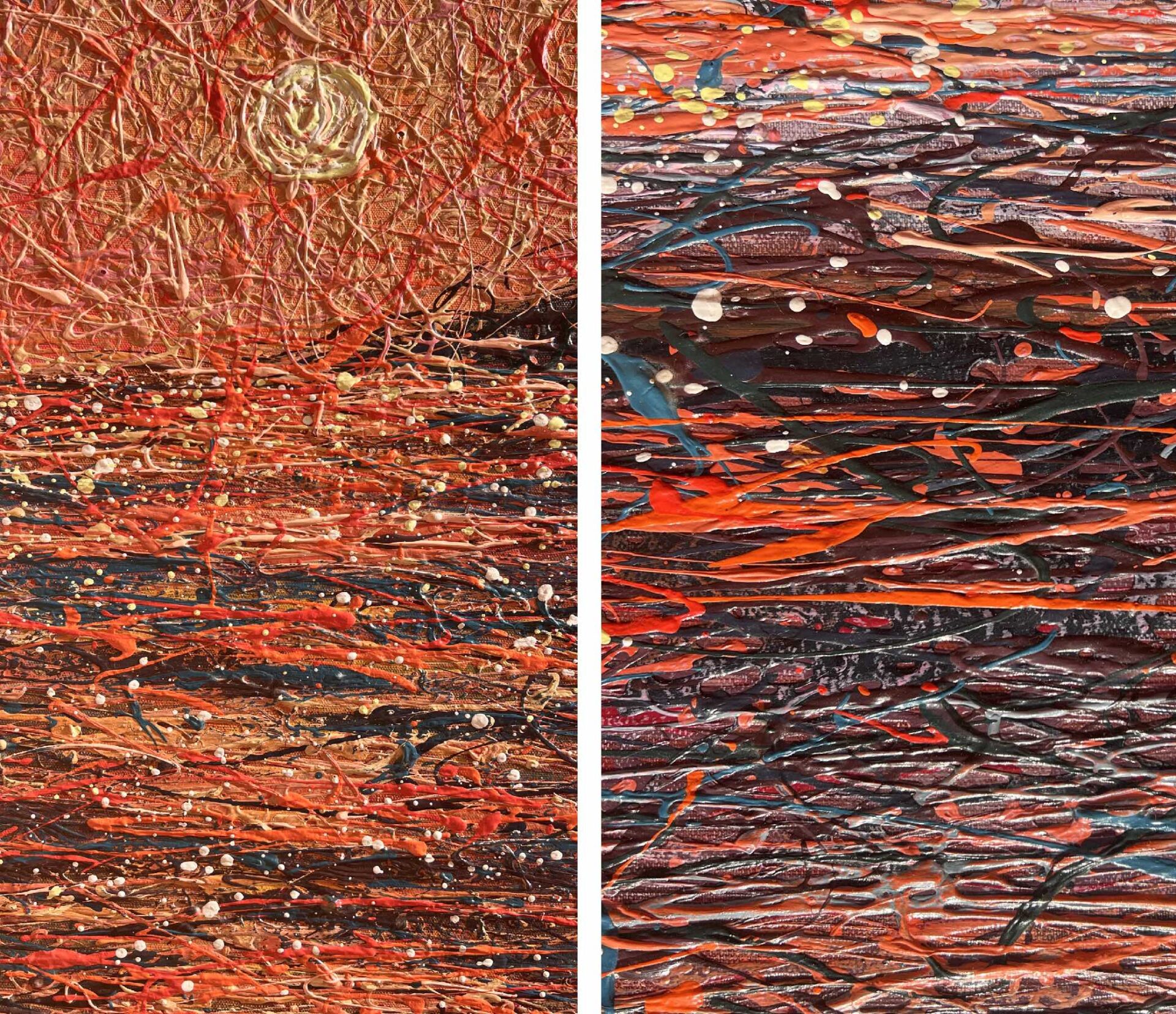 Flames of the Sky by Nadin Antoniuk | View 10 | Buy Original Artwork Online