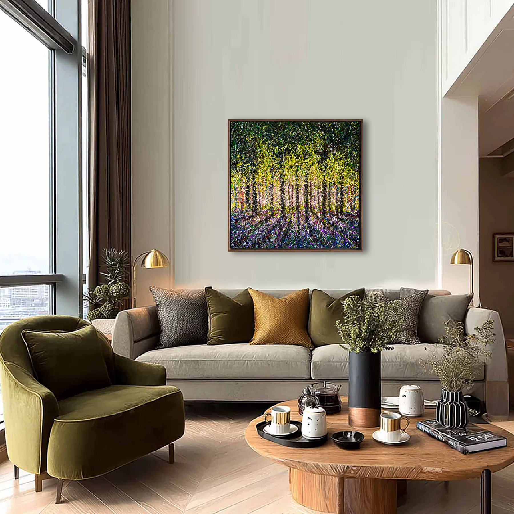 Belgian forest by Nadin Antoniuk | View 5 | Buy Original Artwork Online