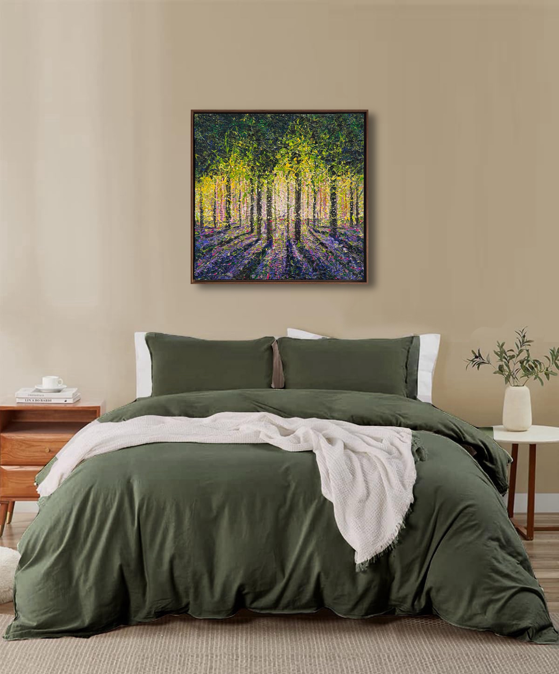 Where the Bluebells Dream by Nadin Antoniuk | Buy Original Artwork Online