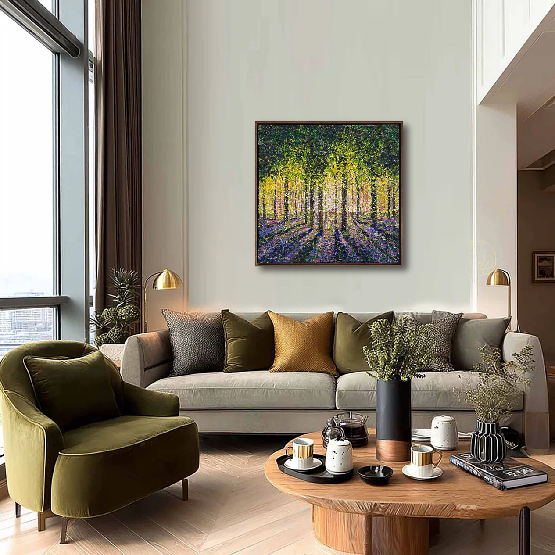 Where the Bluebells Dream by Nadin Antoniuk | Buy Original Artwork Online