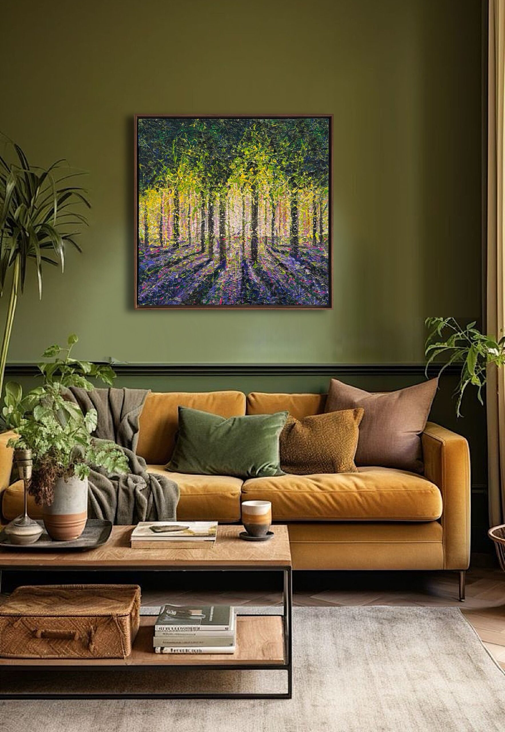 Where the Bluebells Dream by Nadin Antoniuk | Buy Original Artwork Online