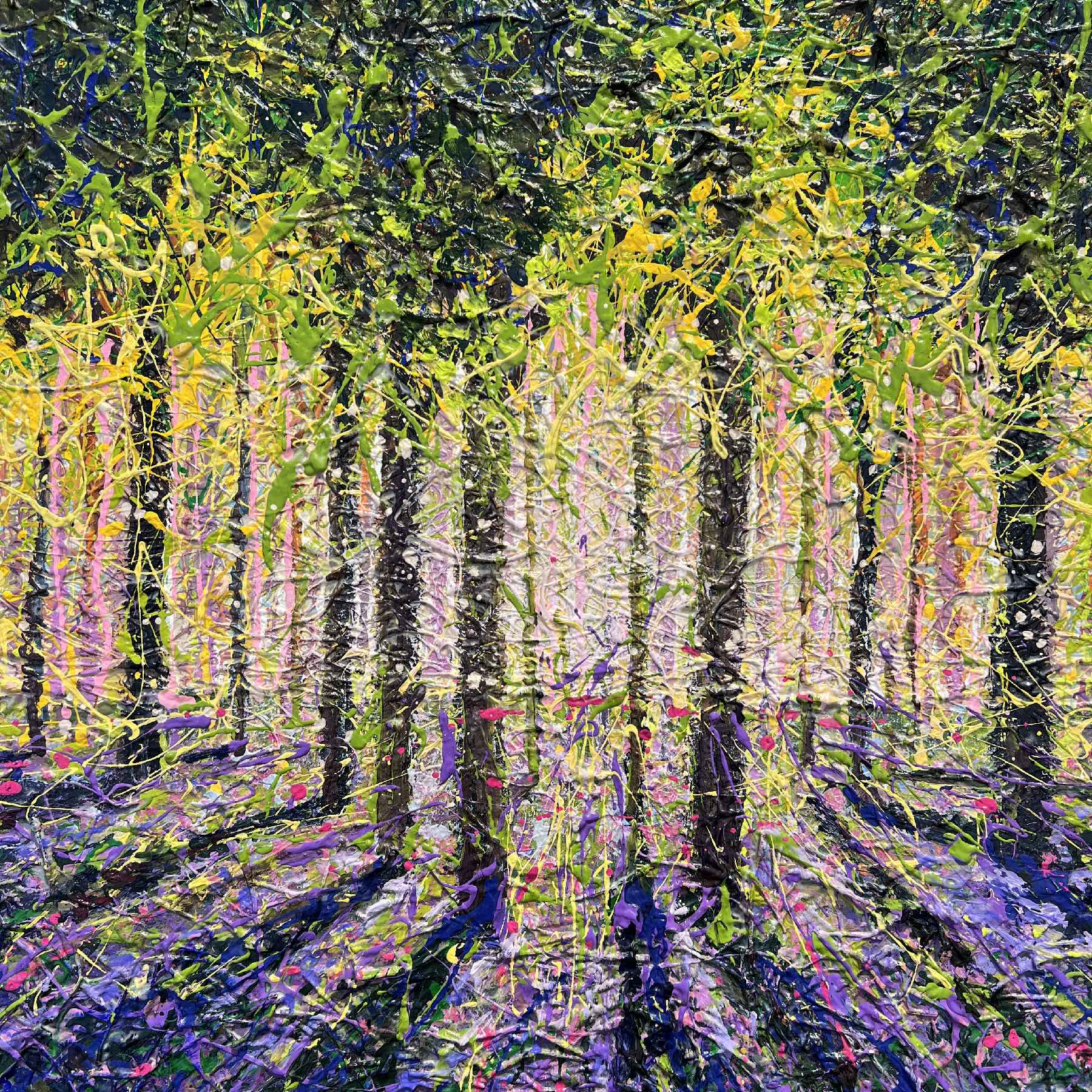 Where the Bluebells Dream by Nadin Antoniuk | Buy Original Artwork Online