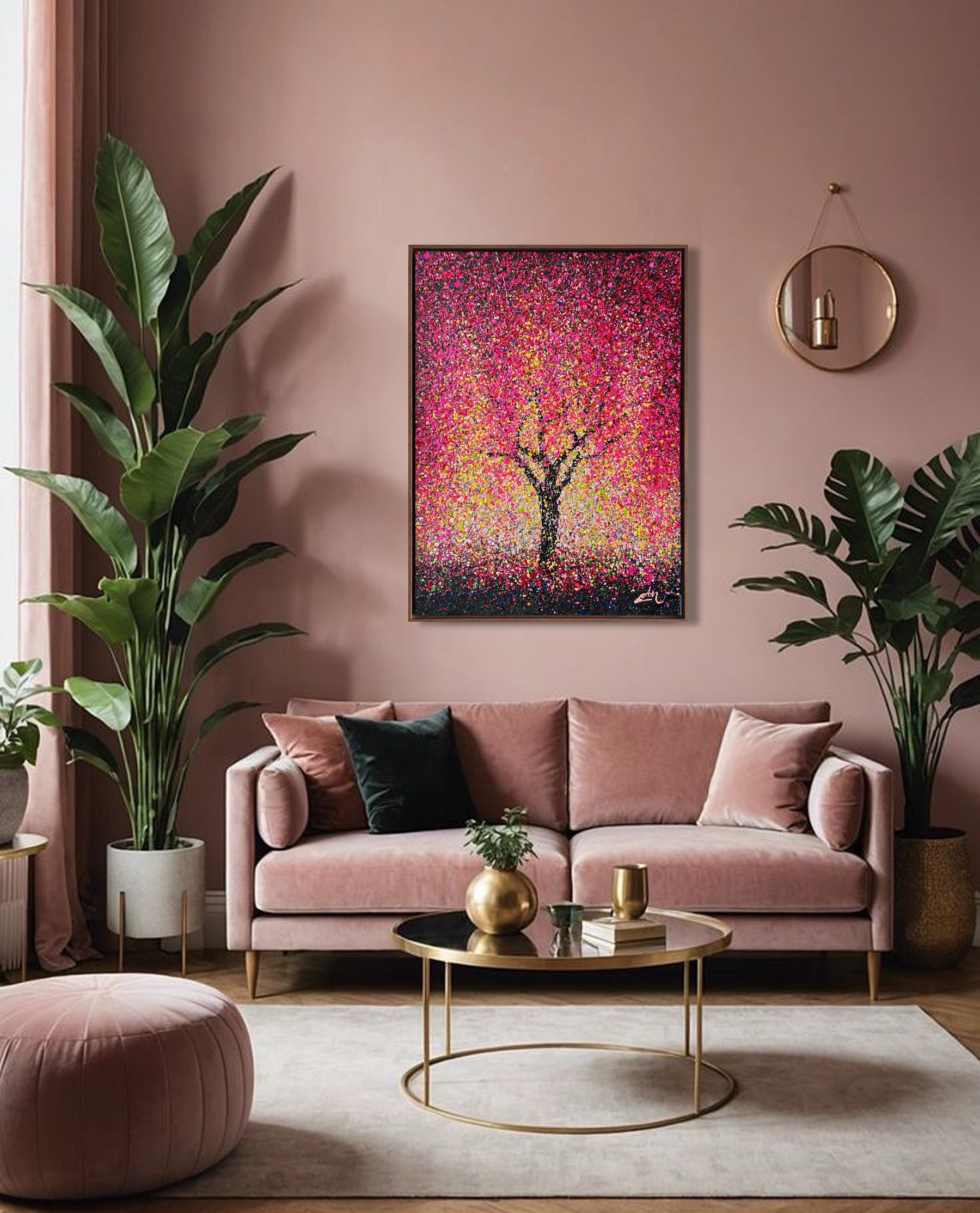Pink serenity by Nadin Antoniuk | View 14 | Buy Original Artwork Online