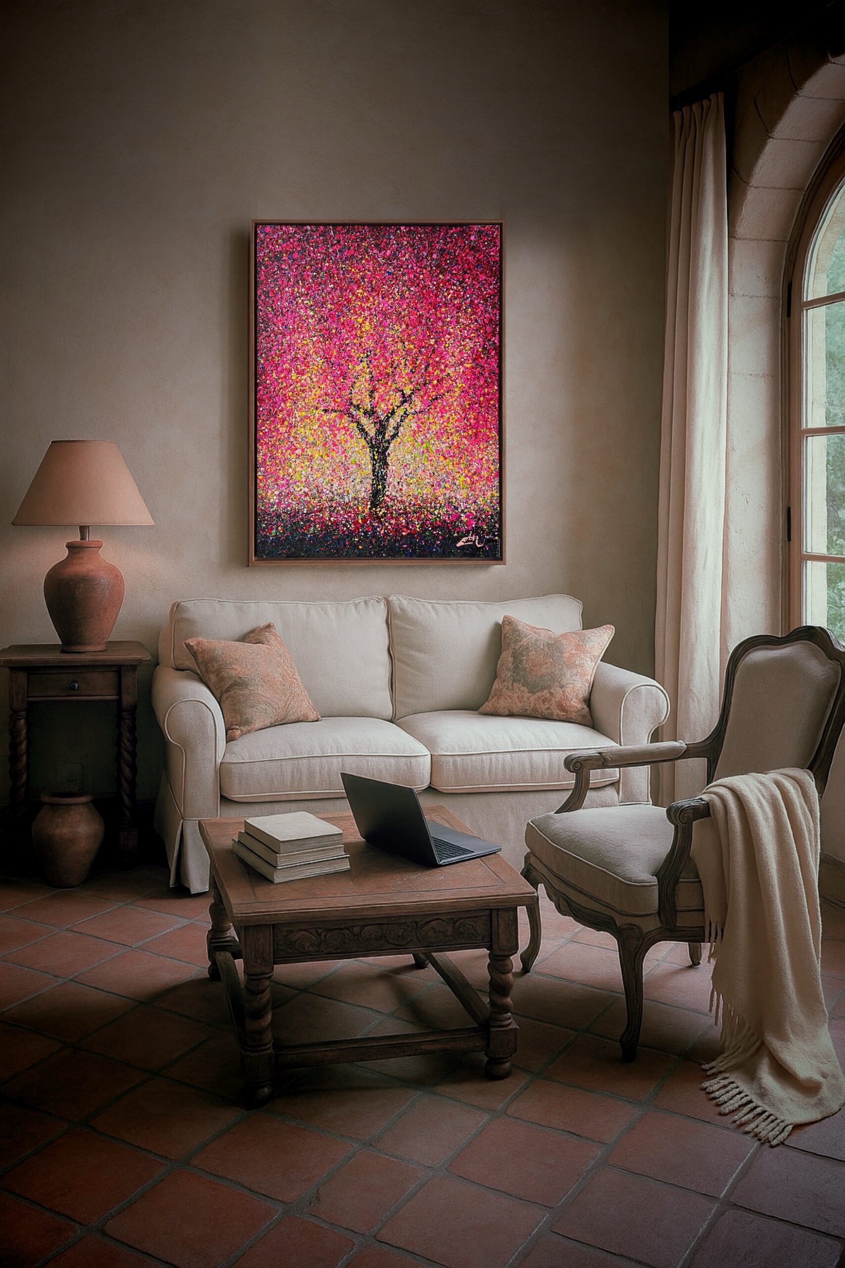 Pink serenity by Nadin Antoniuk | View 17 | Buy Original Artwork Online