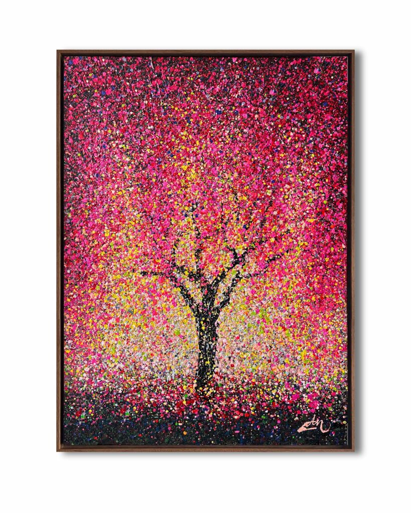 Pink serenity by Nadin Antoniuk | View 6 | Buy Original Artwork Online