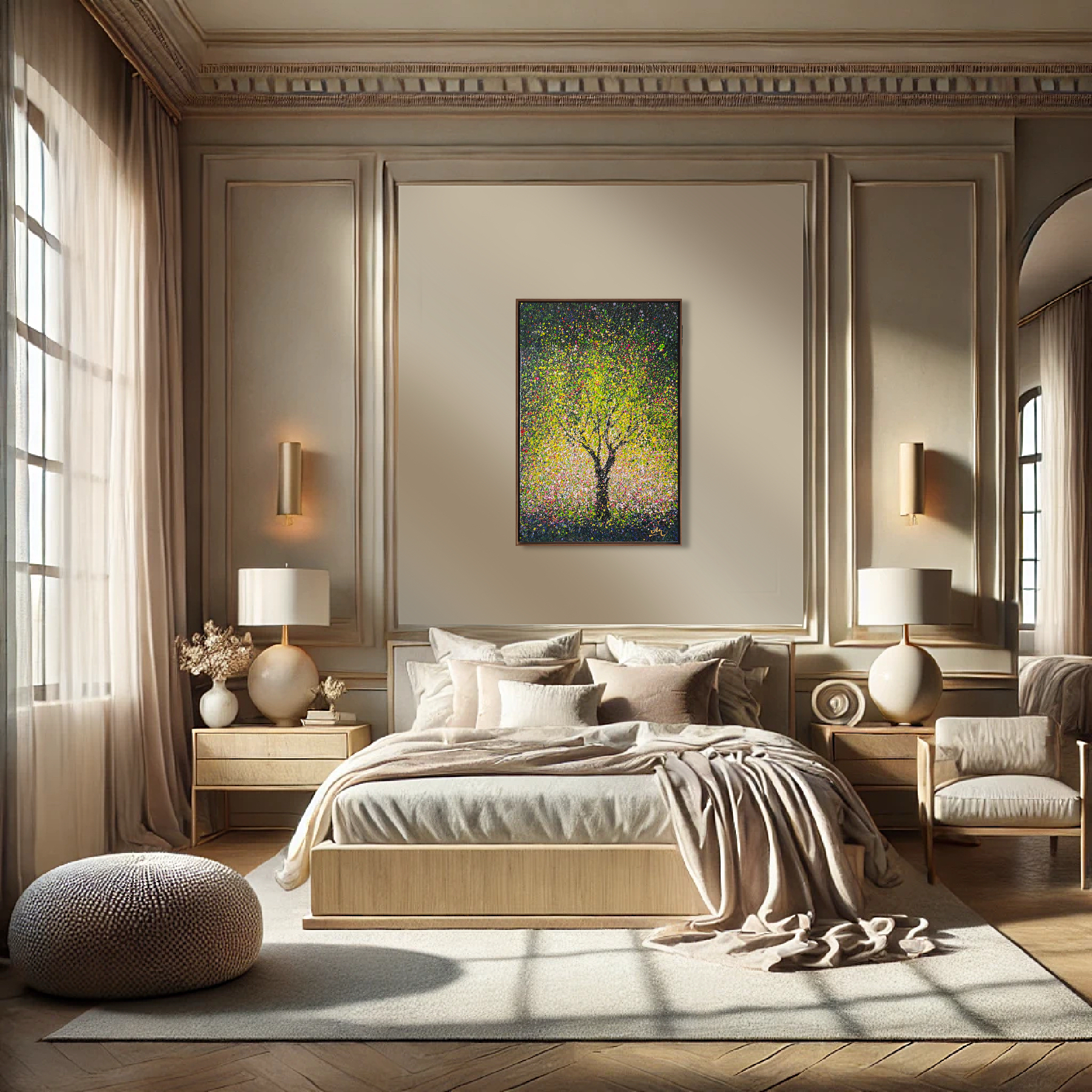 Tree of light by Nadin Antoniuk | View 8 | Buy Original Artwork Online