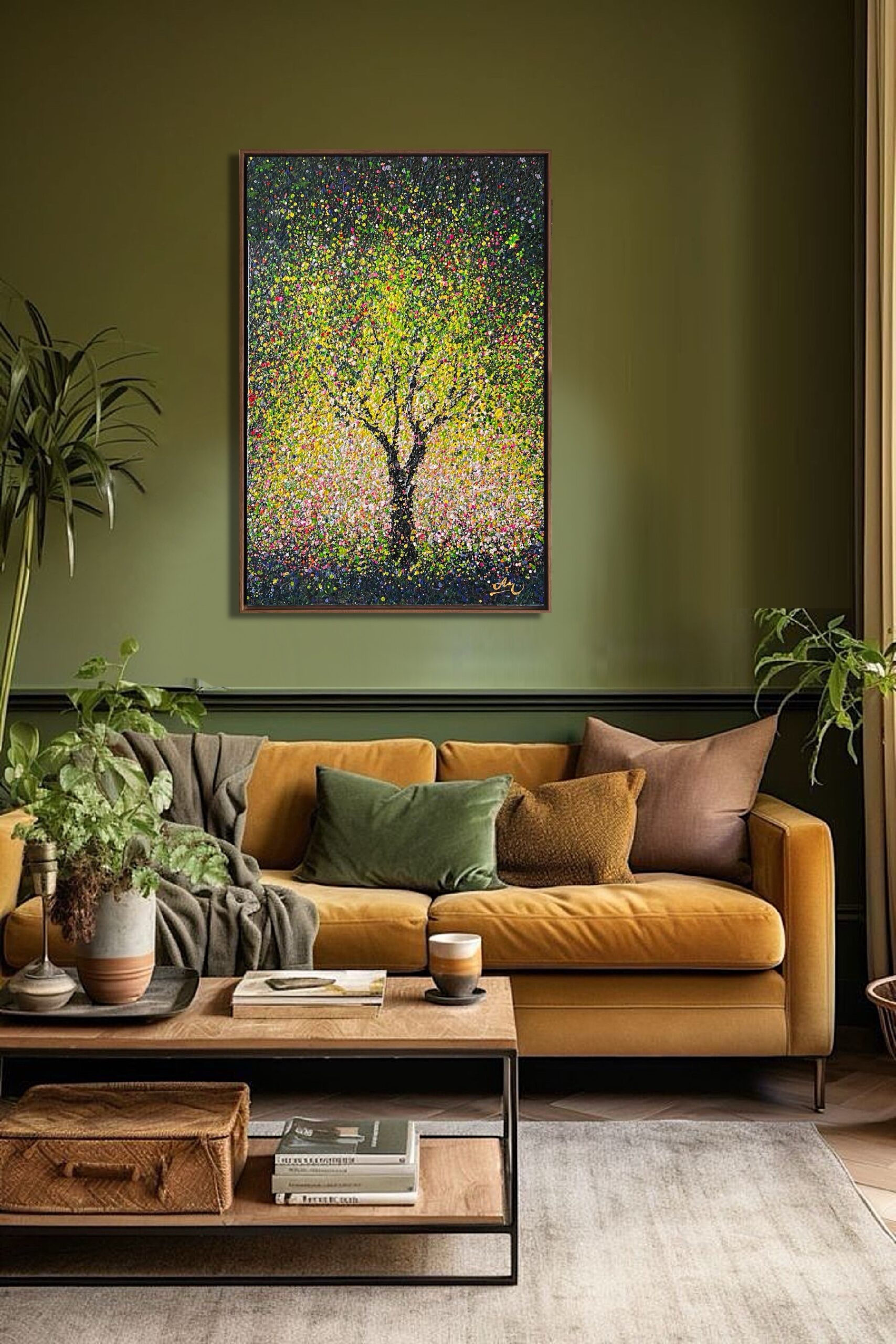 Tree of light by Nadin Antoniuk | View 5 | Buy Original Artwork Online
