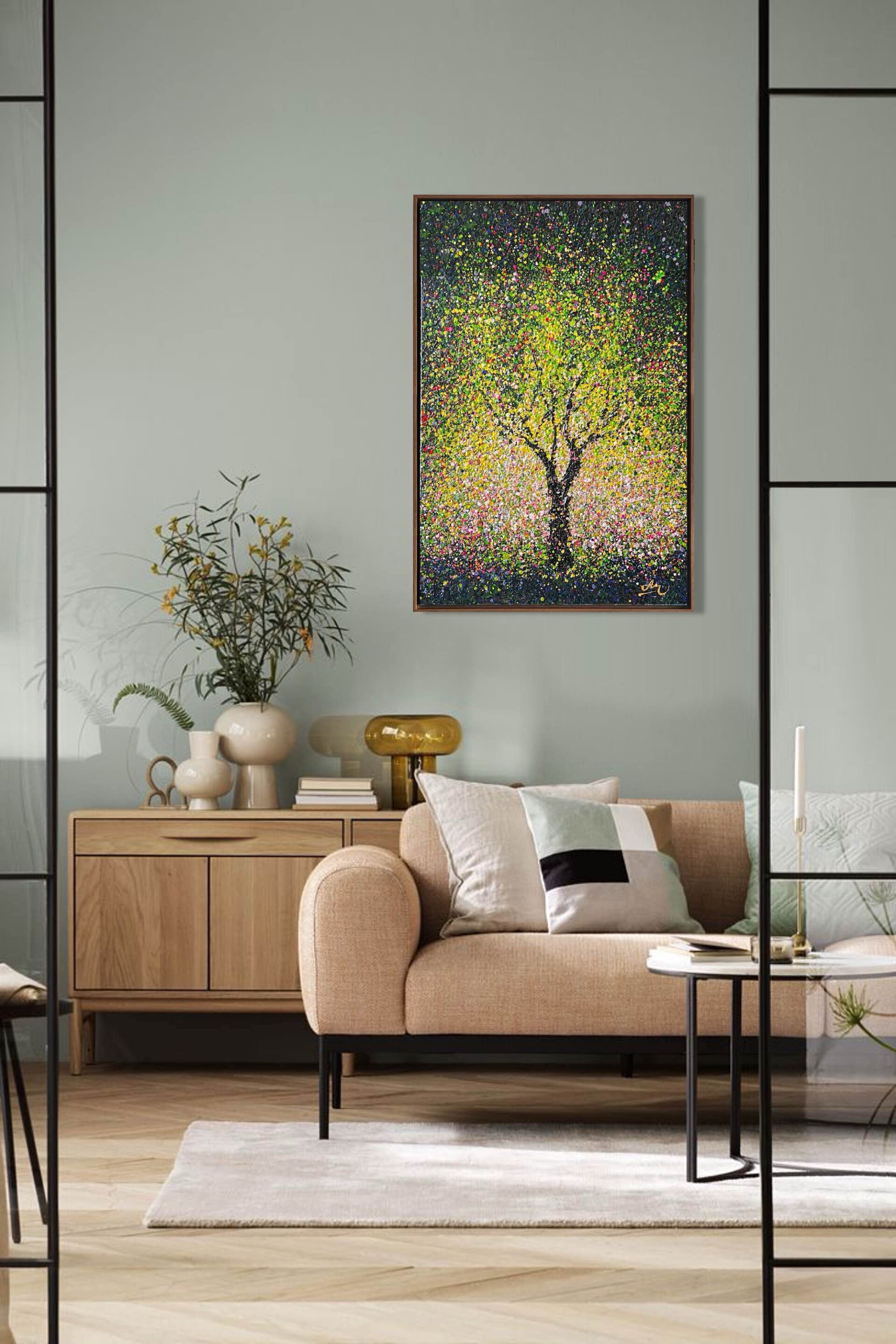 Tree of light by Nadin Antoniuk | View 14 | Buy Original Artwork Online