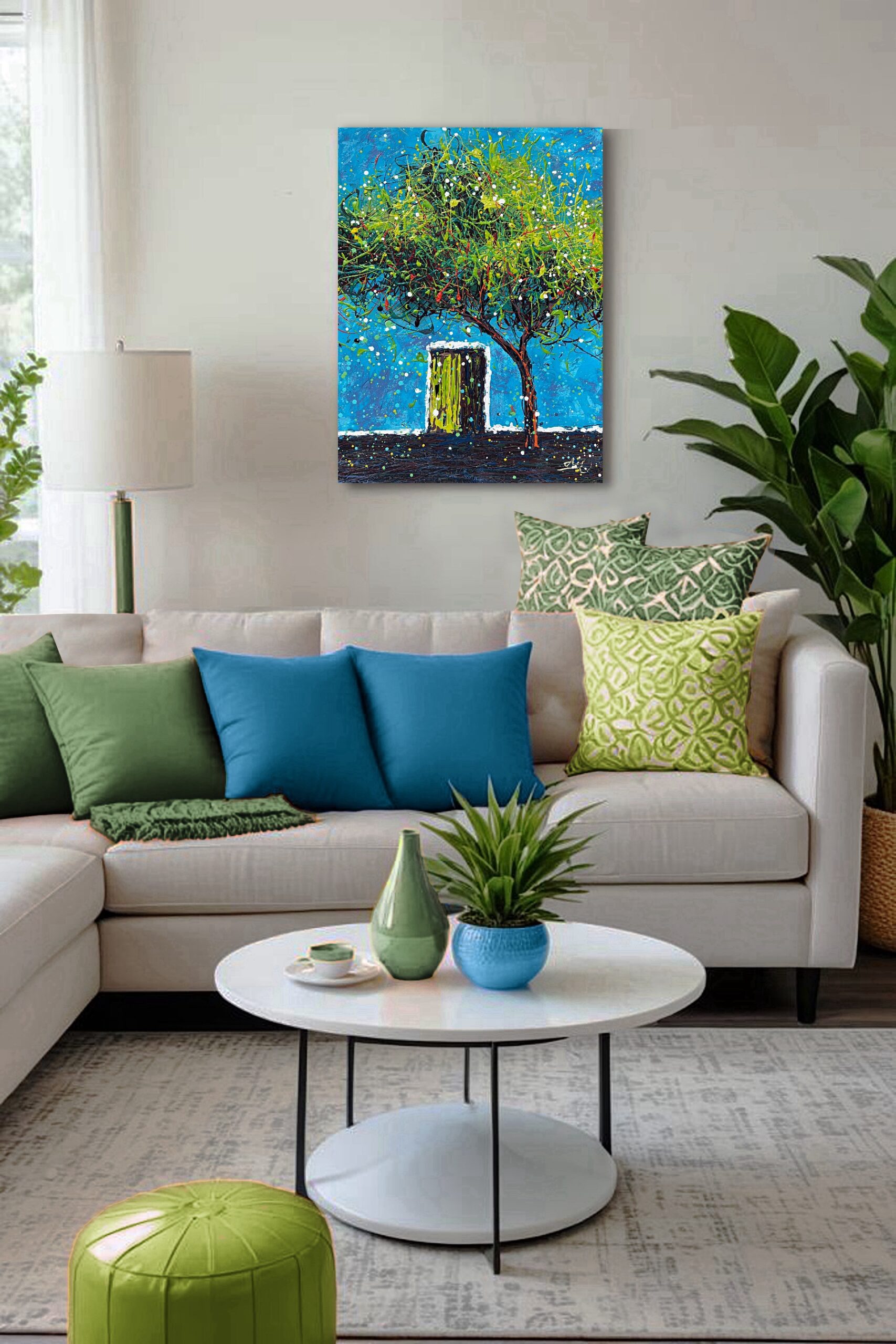 Under the olive tree by Nadin Antoniuk | Buy Original Artwork Online