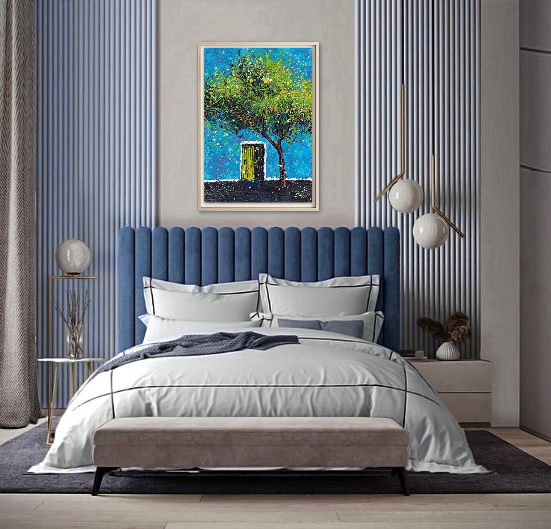 Under the olive tree by Nadin Antoniuk | Buy Original Artwork Online