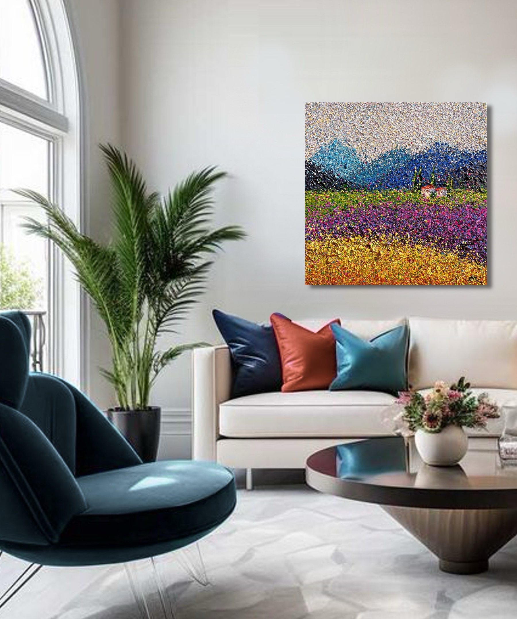 Lavender Dreams by Nadin Antoniuk | View 8 | Buy Original Artwork Online
