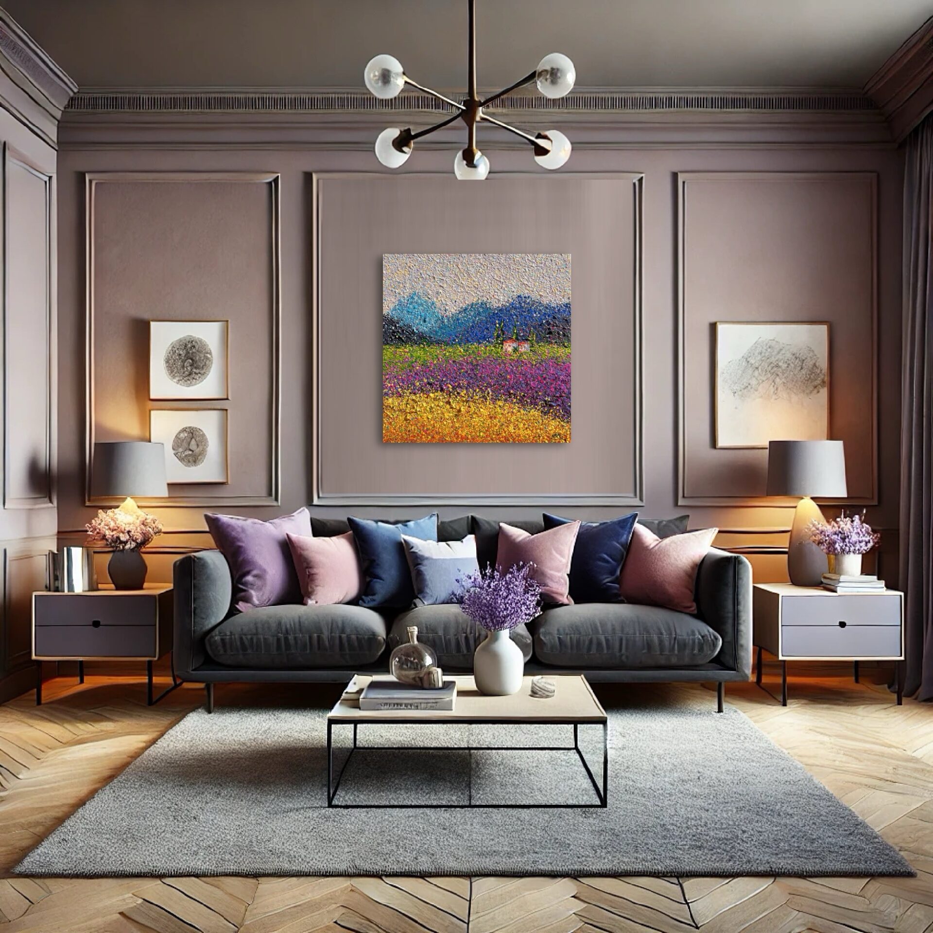 Lavender Dreams by Nadin Antoniuk | View 17 | Buy Original Artwork Online