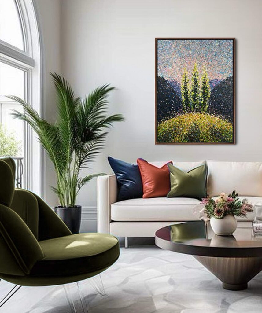 Summer’s Golden Resonance by Nadin Antoniuk | Buy Original Artwork Online