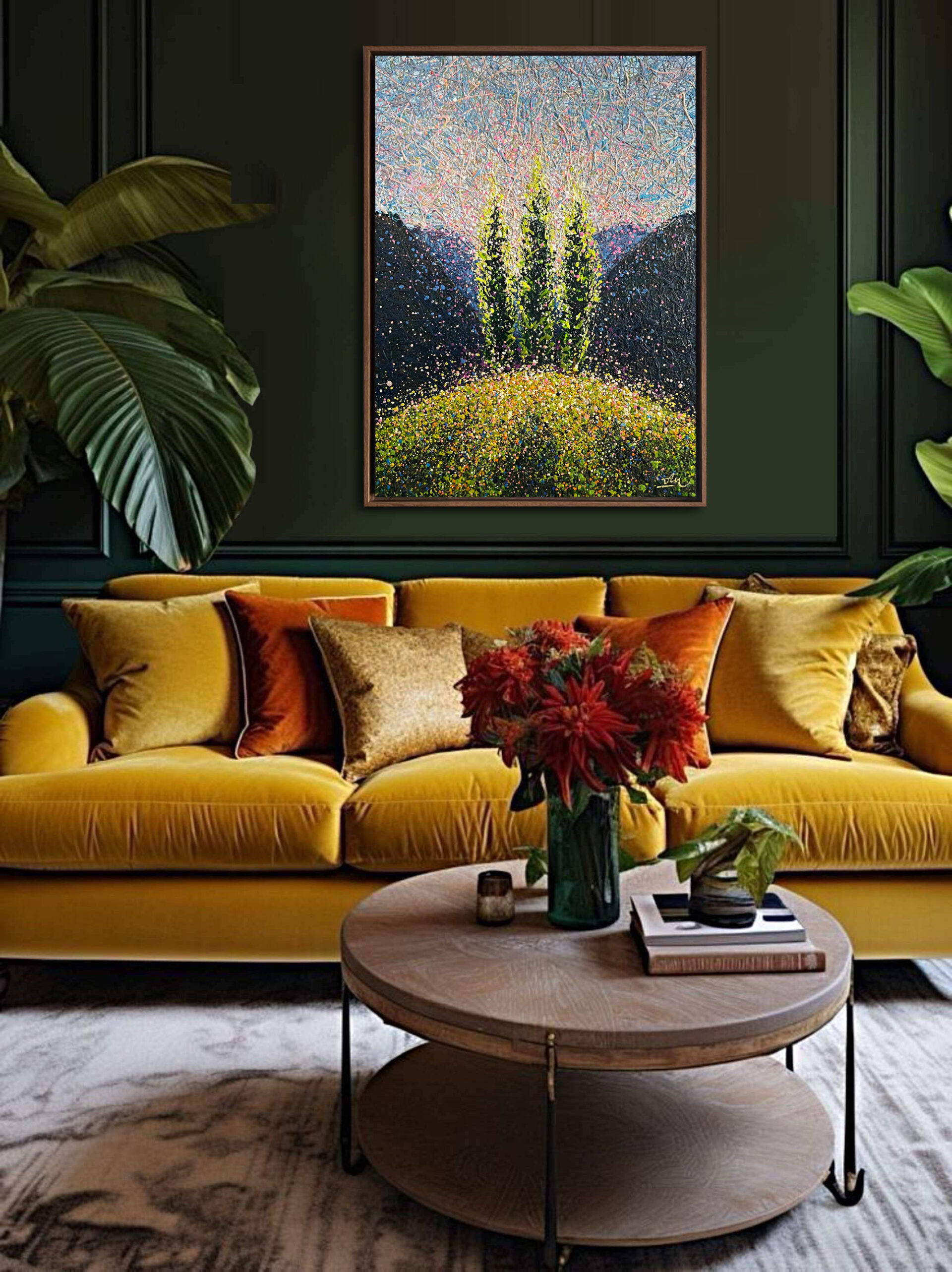 Summer’s Golden Resonance by Nadin Antoniuk | Buy Original Artwork Online