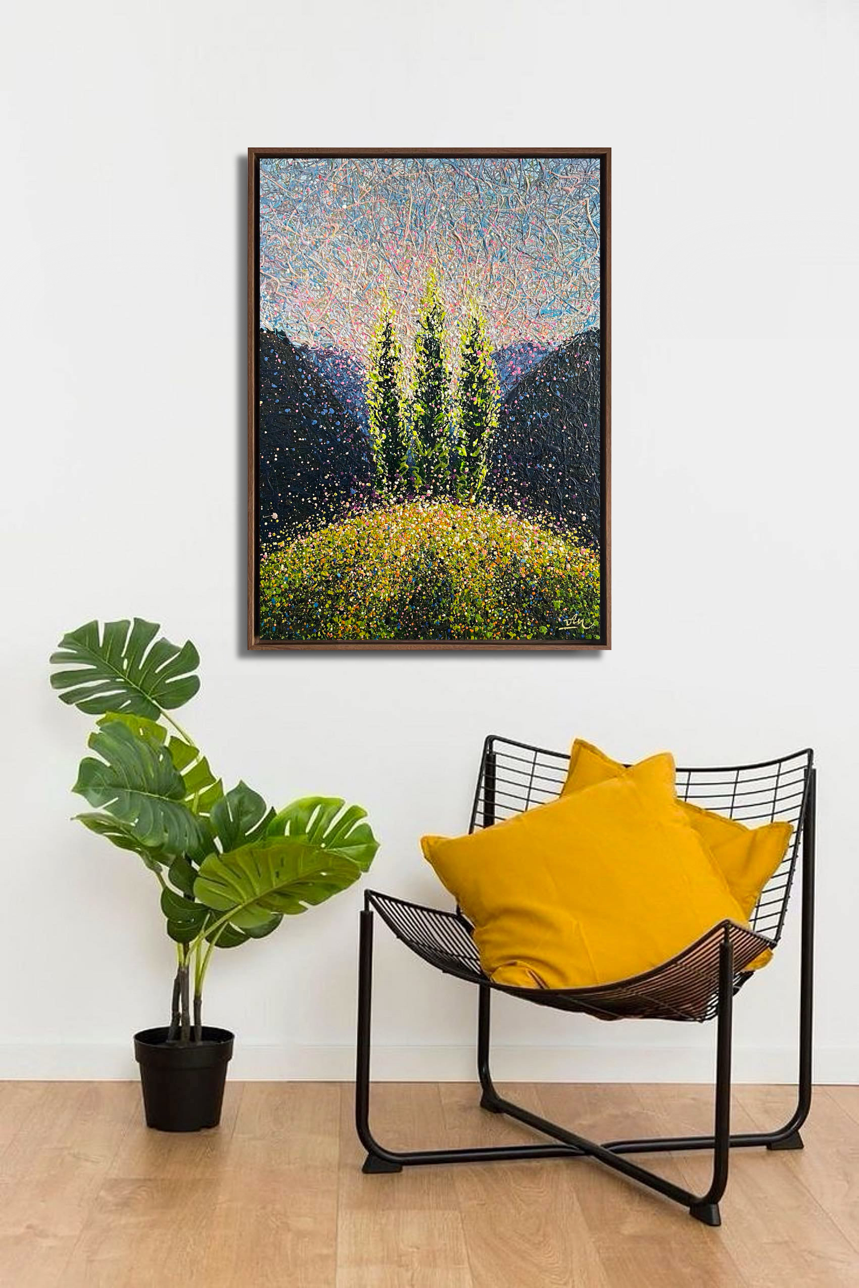 Summer’s Golden Resonance by Nadin Antoniuk | Buy Original Artwork Online