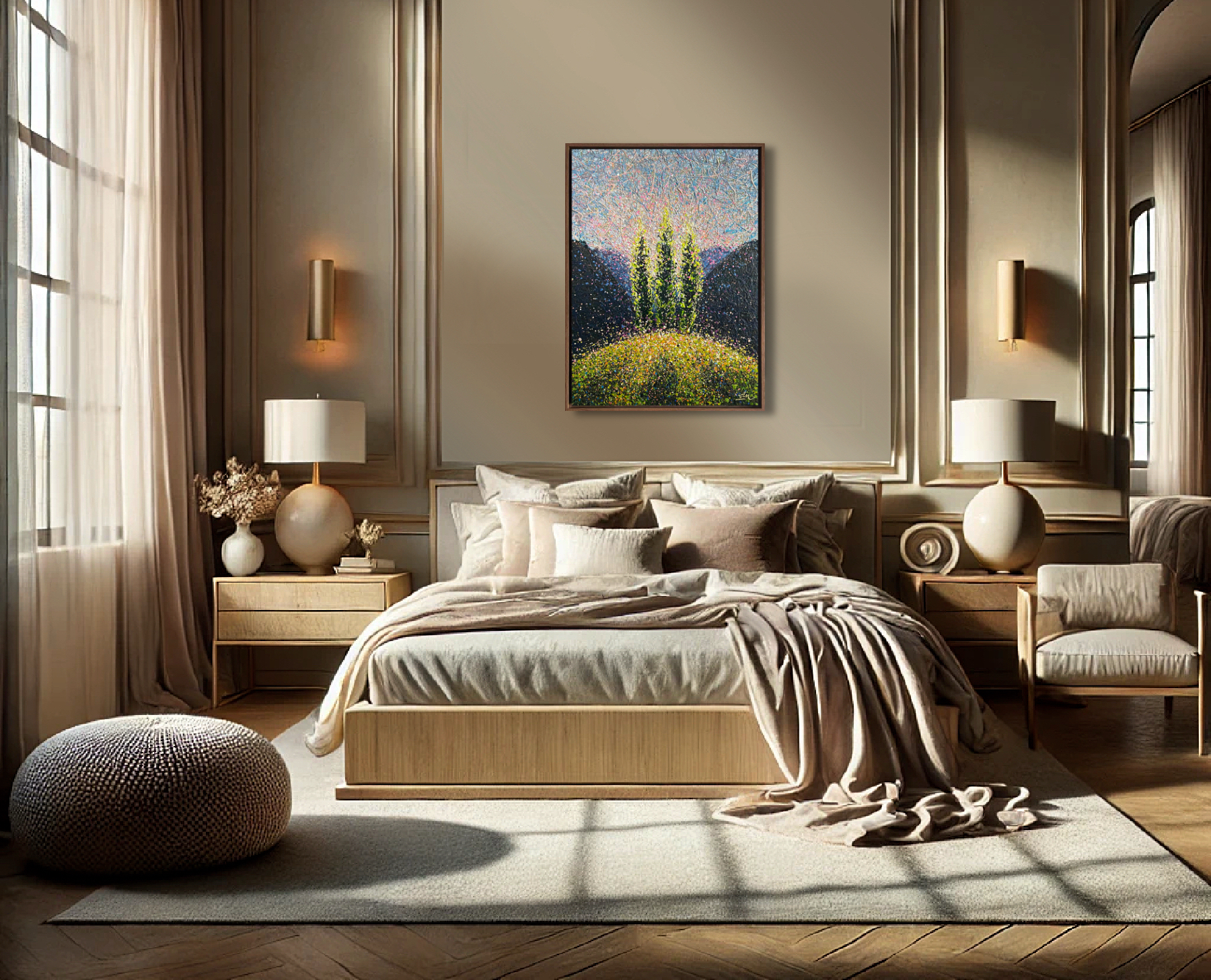 Summer’s Golden Resonance by Nadin Antoniuk | Buy Original Artwork Online