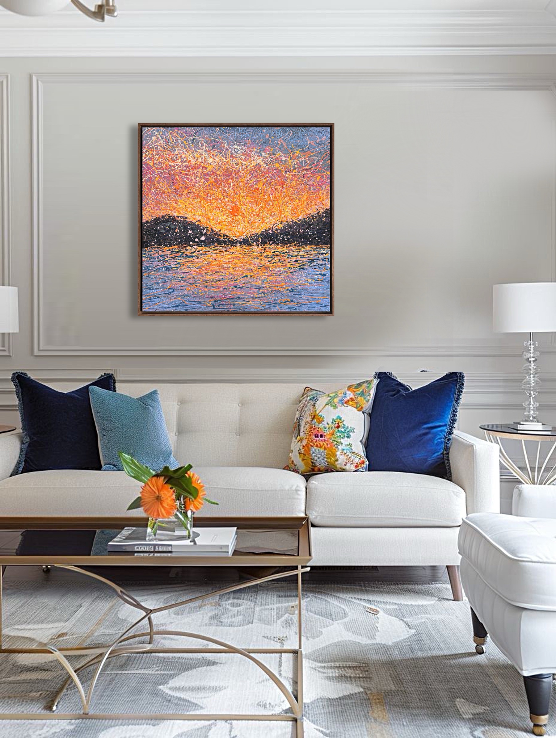 When Stillness Becomes Love by Nadin Antoniuk | Buy Original Artwork Online