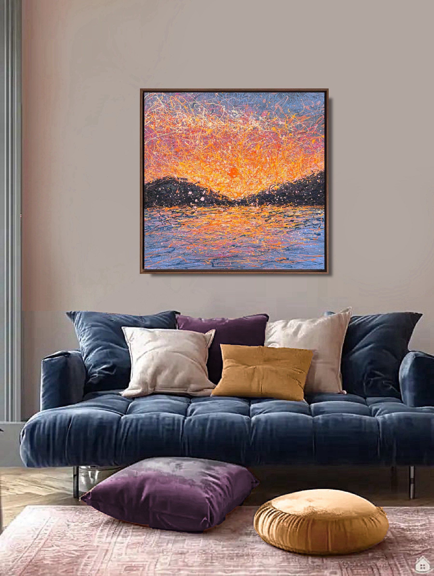 When Stillness Becomes Love by Nadin Antoniuk | Buy Original Artwork Online