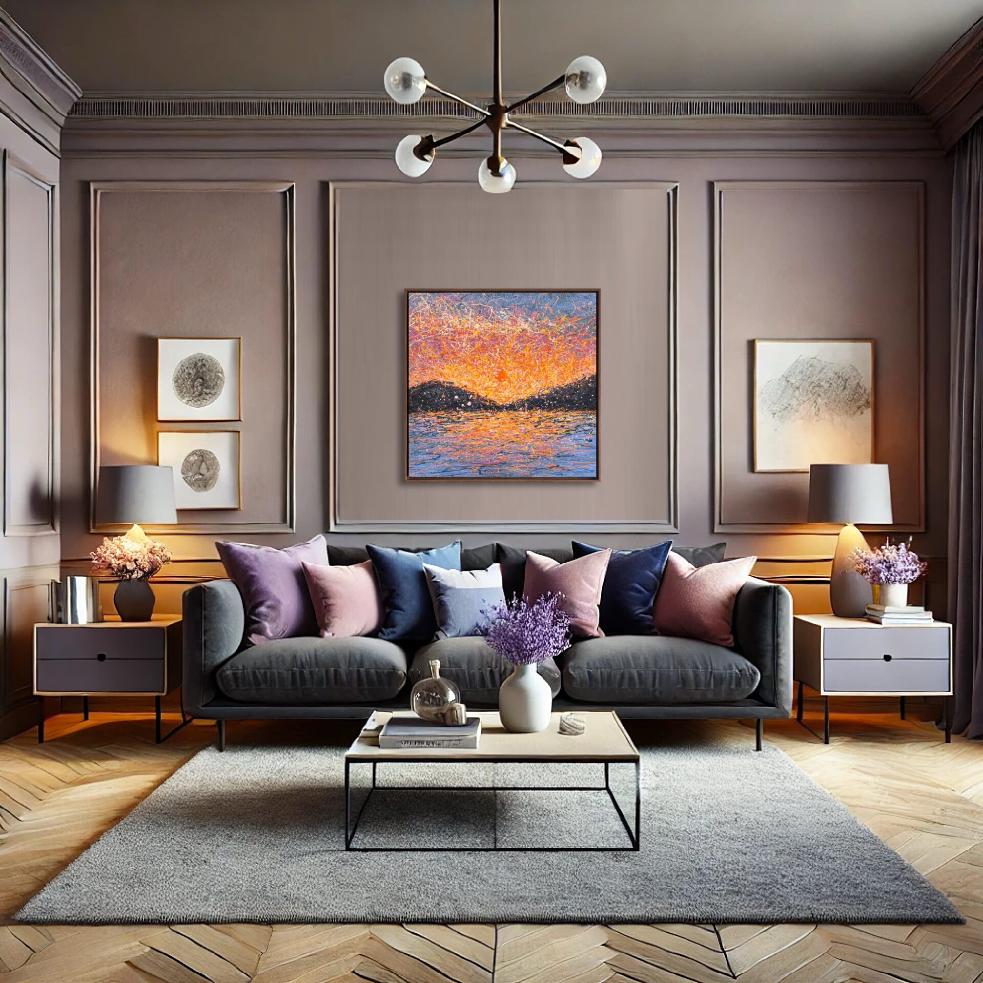 When Stillness Becomes Love by Nadin Antoniuk | Buy Original Artwork Online