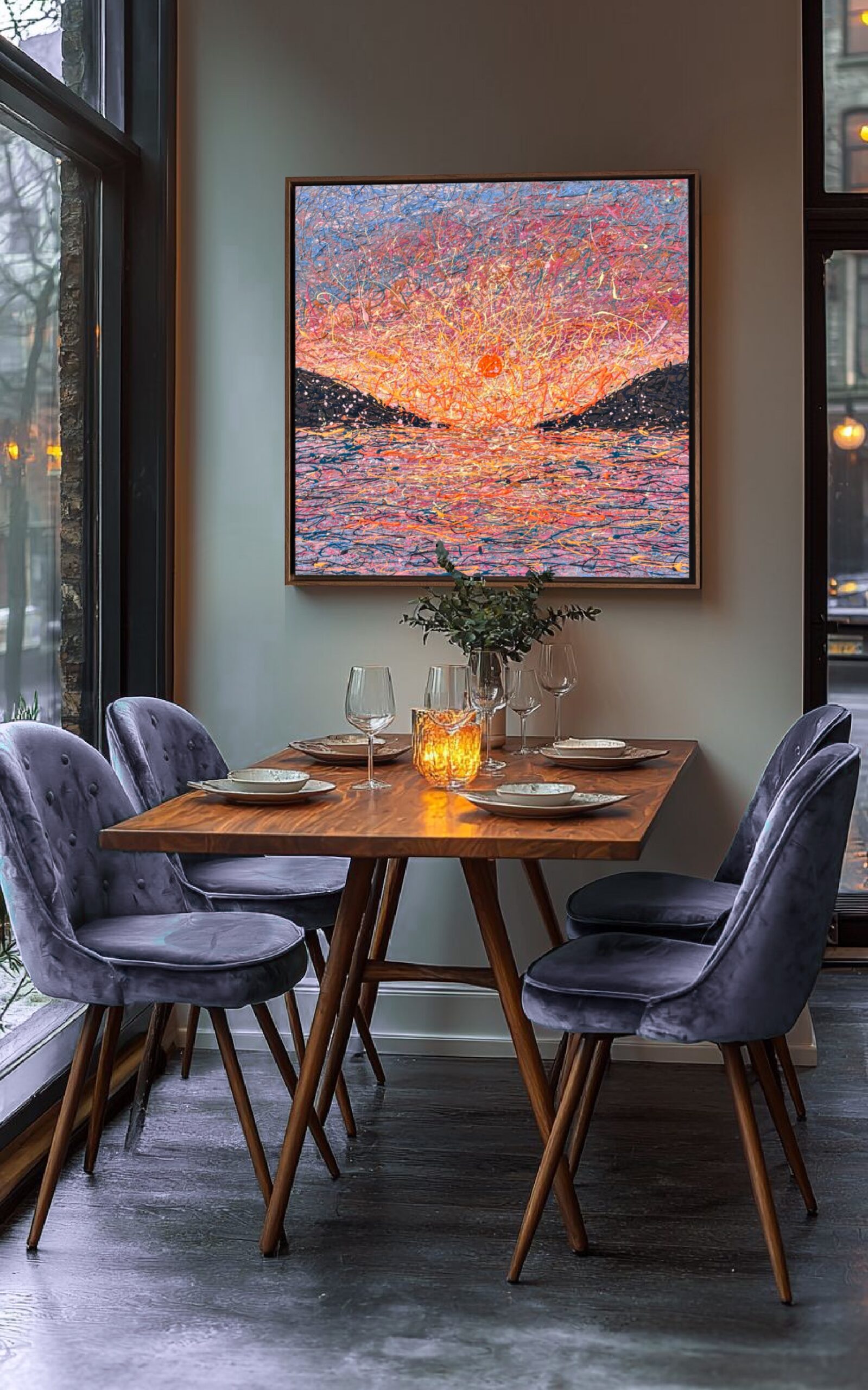 A Moment Held by Sunrise by Nadin Antoniuk | Buy Original Artwork Online