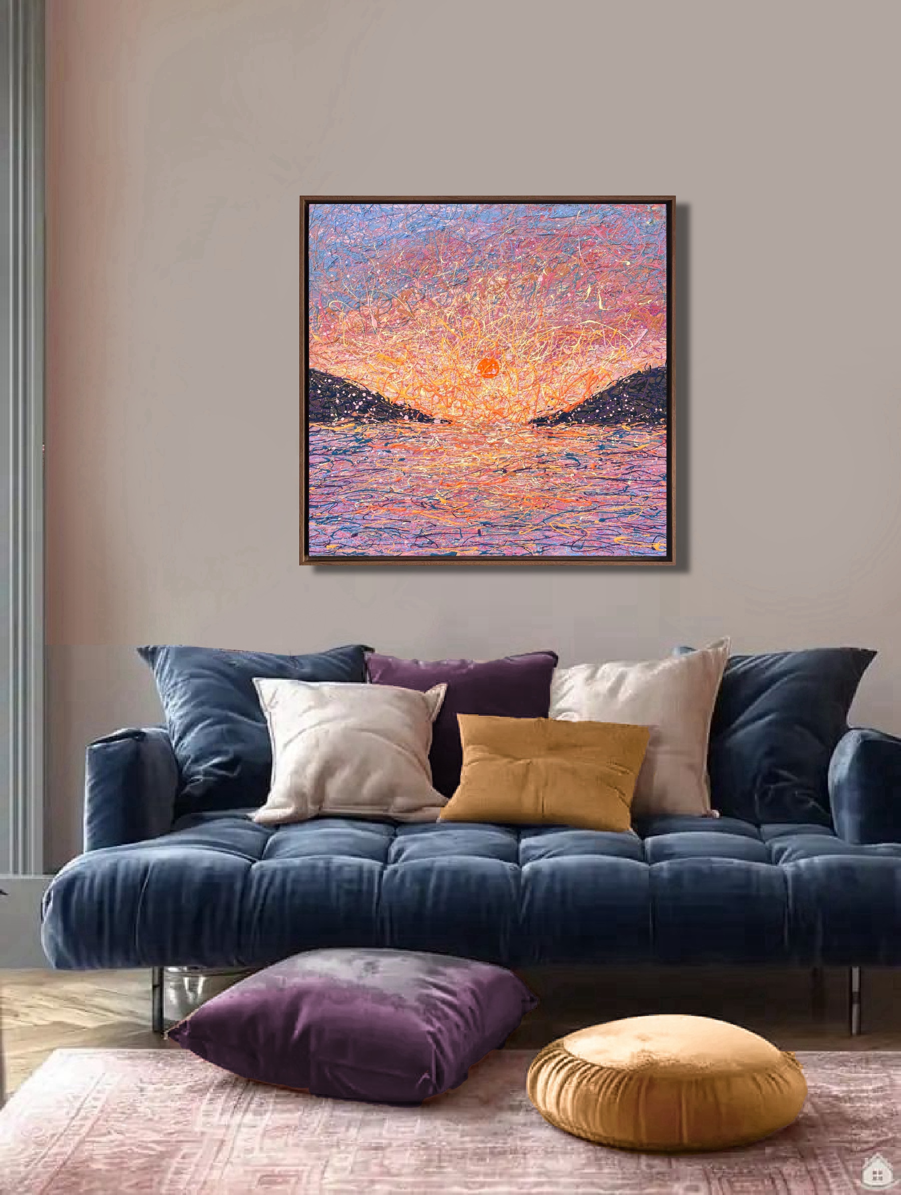 A Moment Held by Sunrise by Nadin Antoniuk | Buy Original Artwork Online