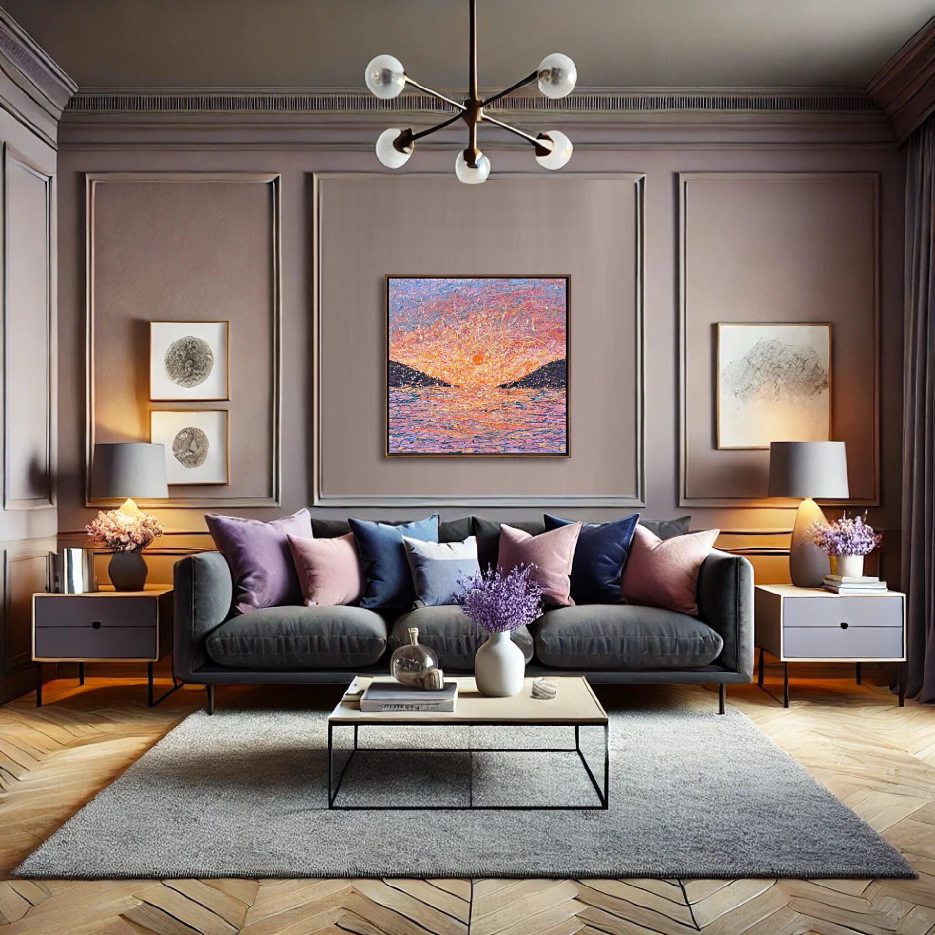 A Moment Held by Sunrise by Nadin Antoniuk | Buy Original Artwork Online