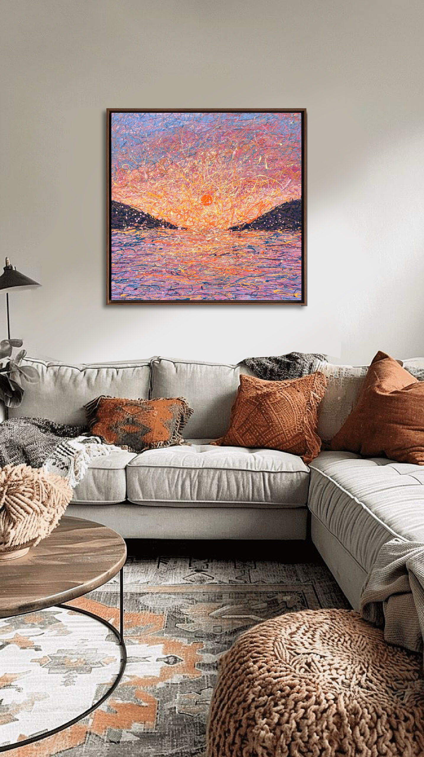 A Moment Held by Sunrise by Nadin Antoniuk | Buy Original Artwork Online