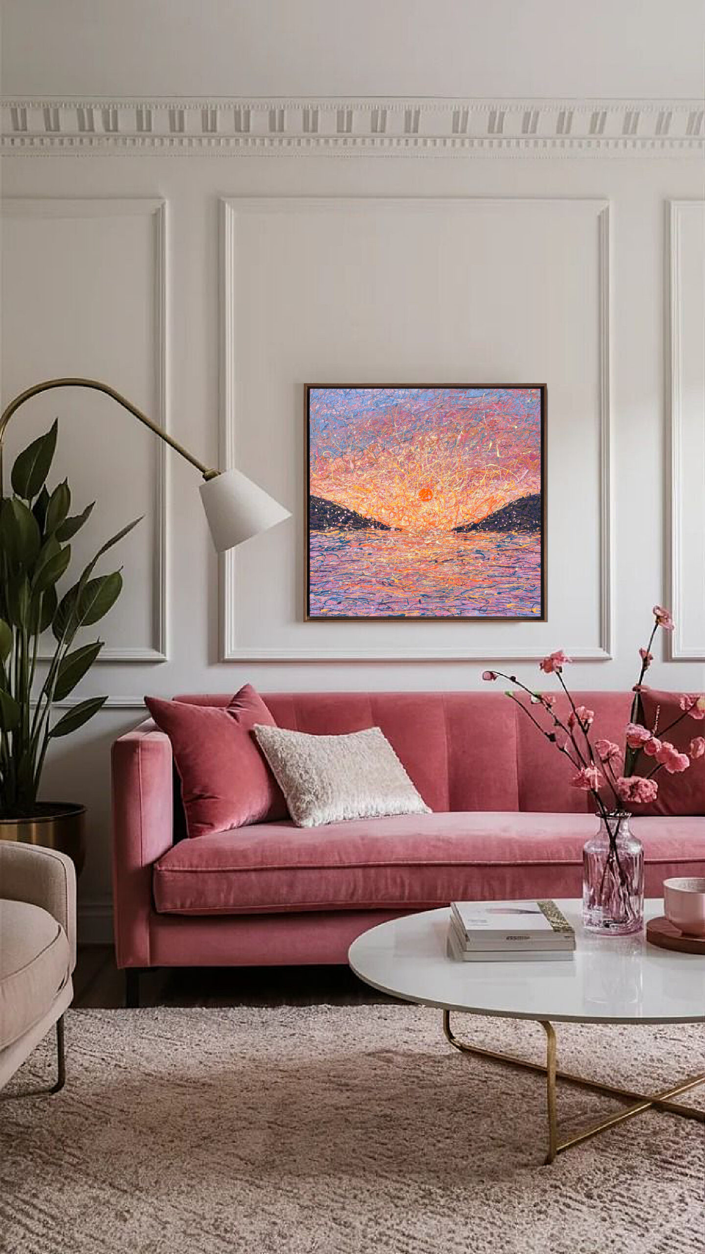 A Moment Held by Sunrise by Nadin Antoniuk | Buy Original Artwork Online
