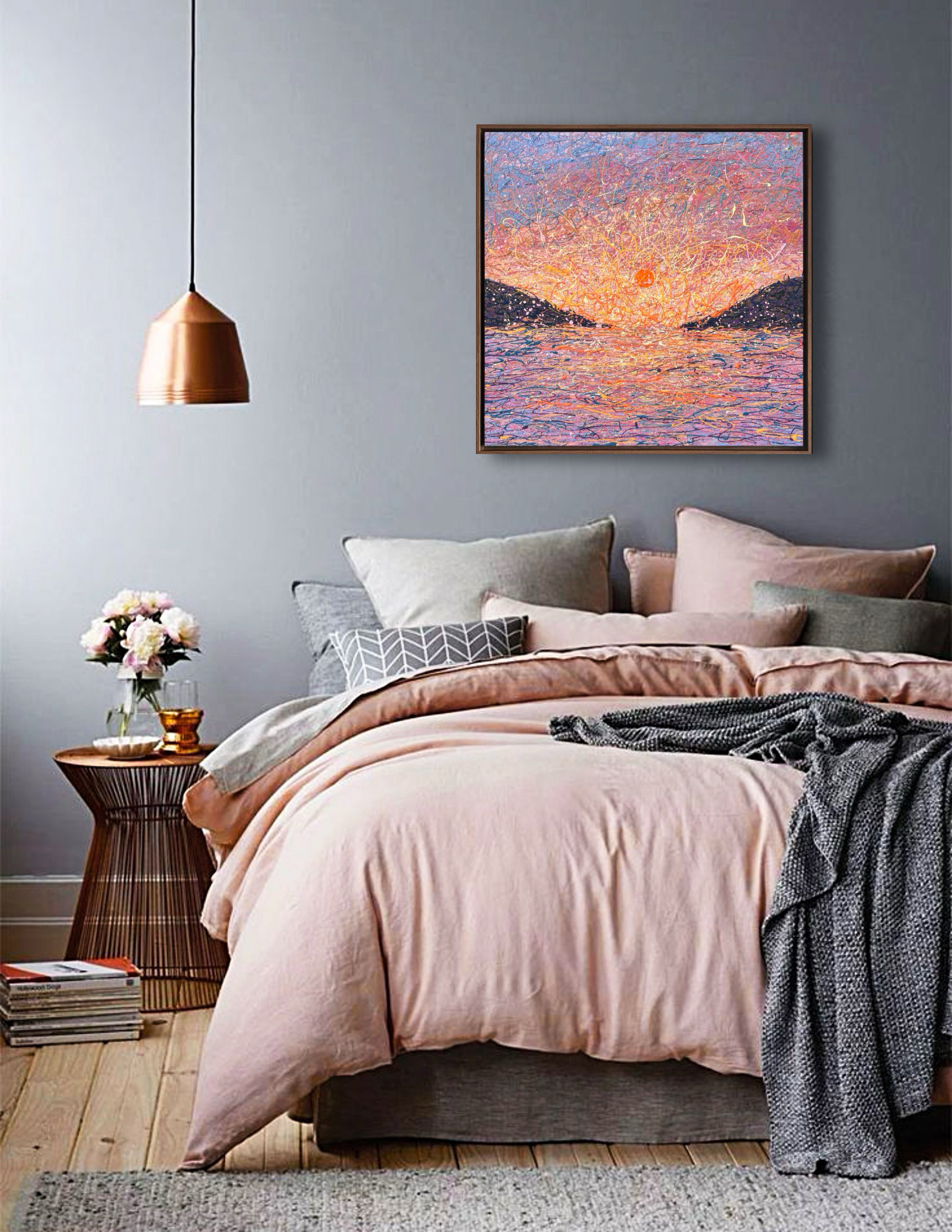A Moment Held by Sunrise by Nadin Antoniuk | Buy Original Artwork Online