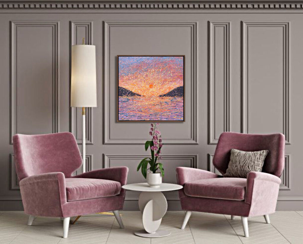 A Moment Held by Sunrise by Nadin Antoniuk | Buy Original Artwork Online