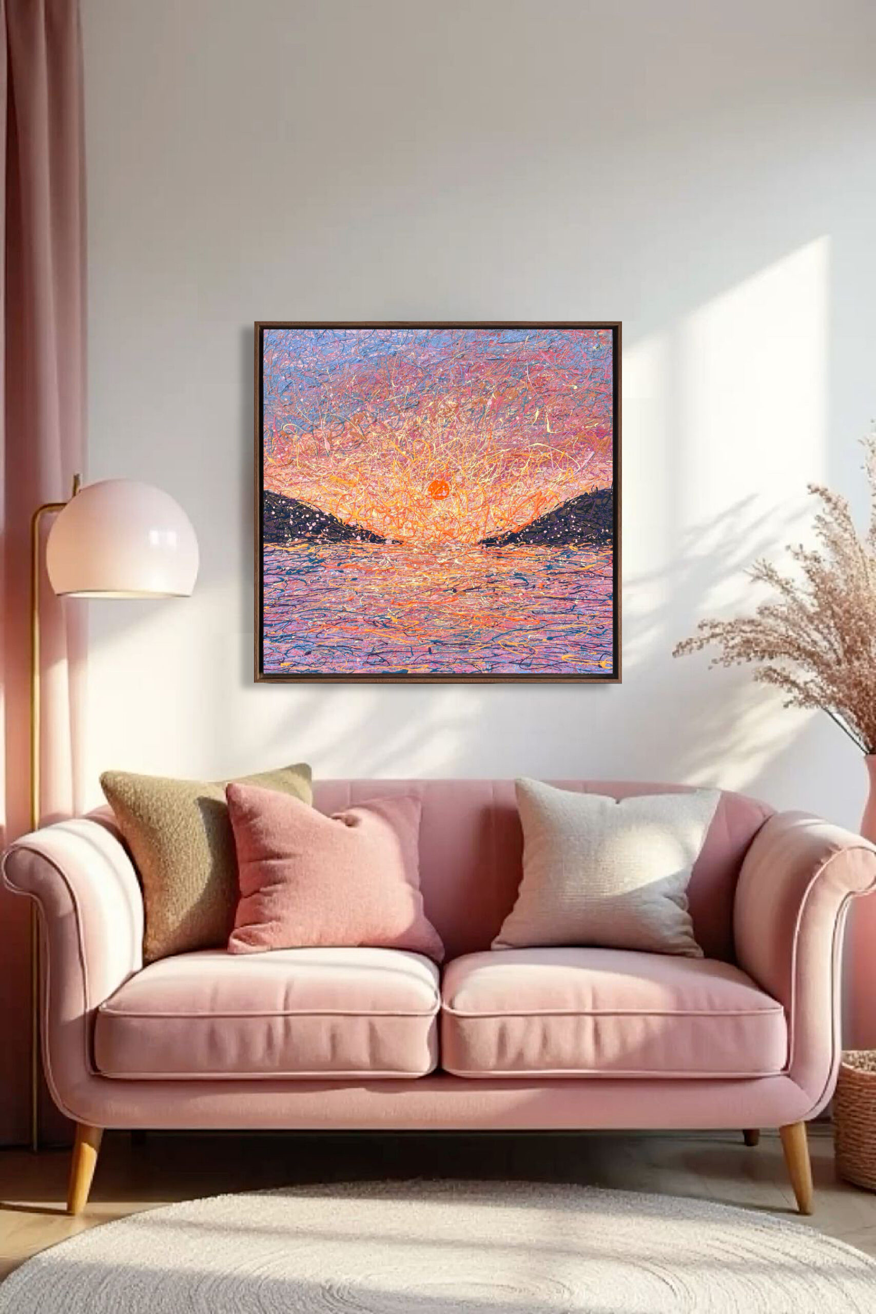 A Moment Held by Sunrise by Nadin Antoniuk | Buy Original Artwork Online