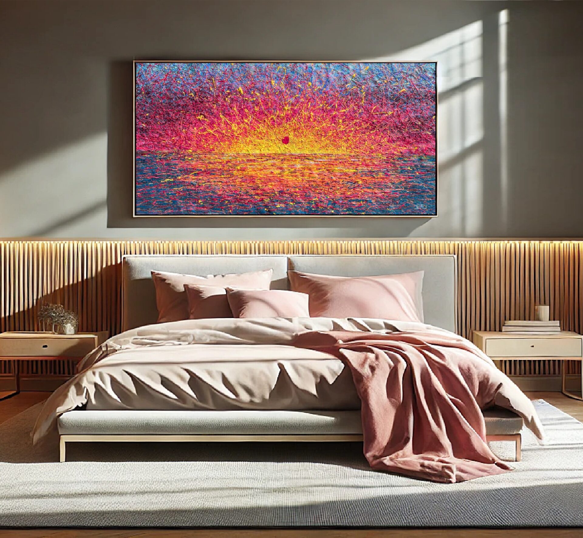 Woven Sunset by Nadin Antoniuk | Buy Original Artwork Online