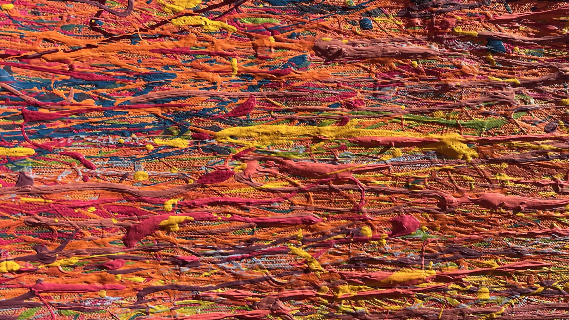 Woven Sunset by Nadin Antoniuk | Buy Original Artwork Online
