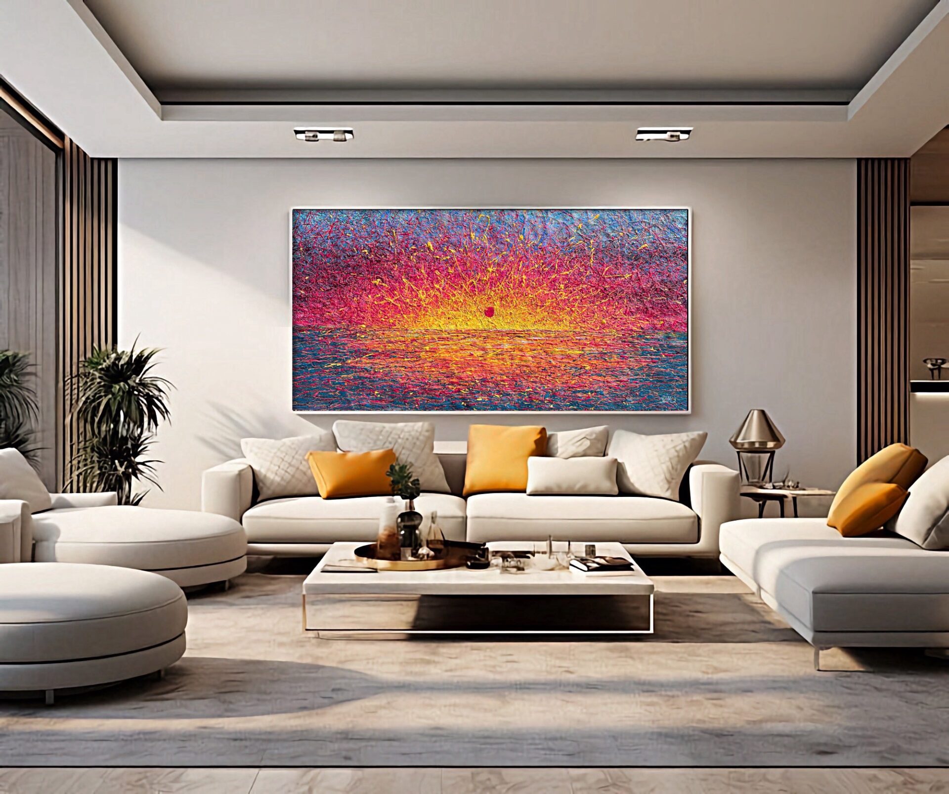 Woven Sunset by Nadin Antoniuk | Buy Original Artwork Online