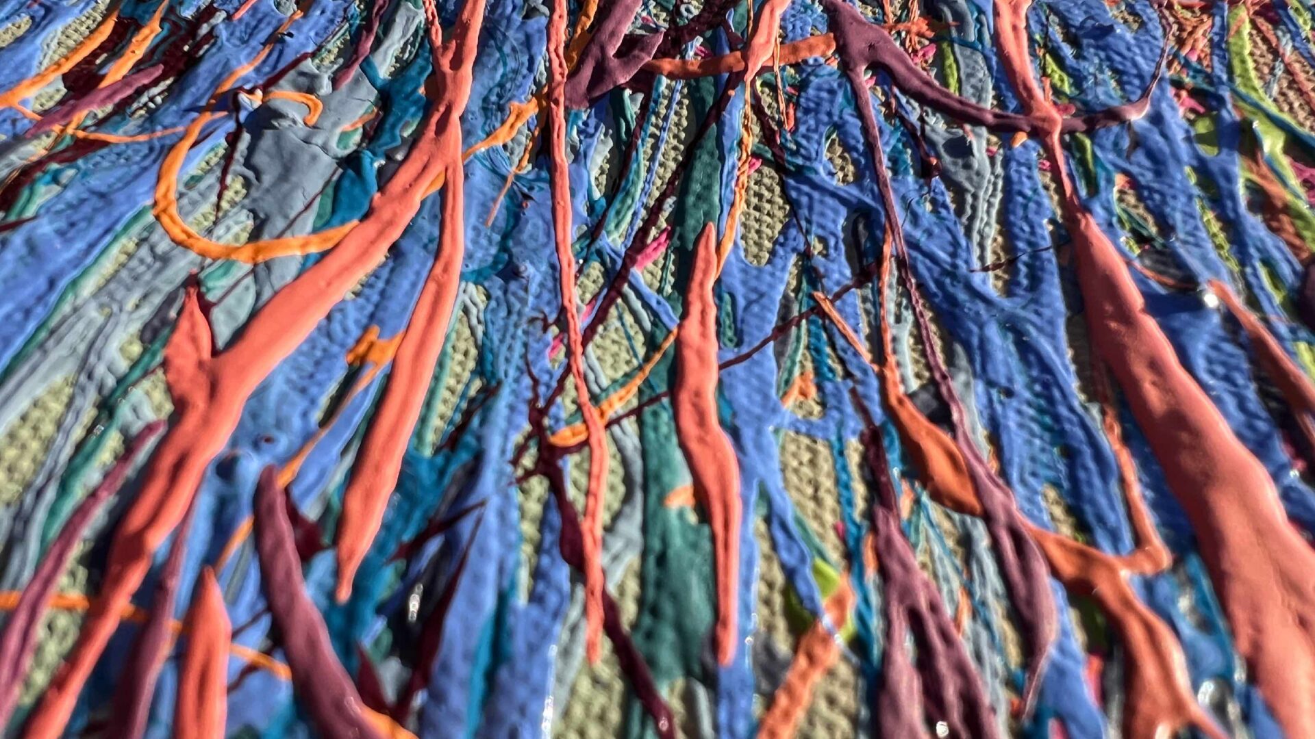 Woven Sunset by Nadin Antoniuk | Buy Original Artwork Online