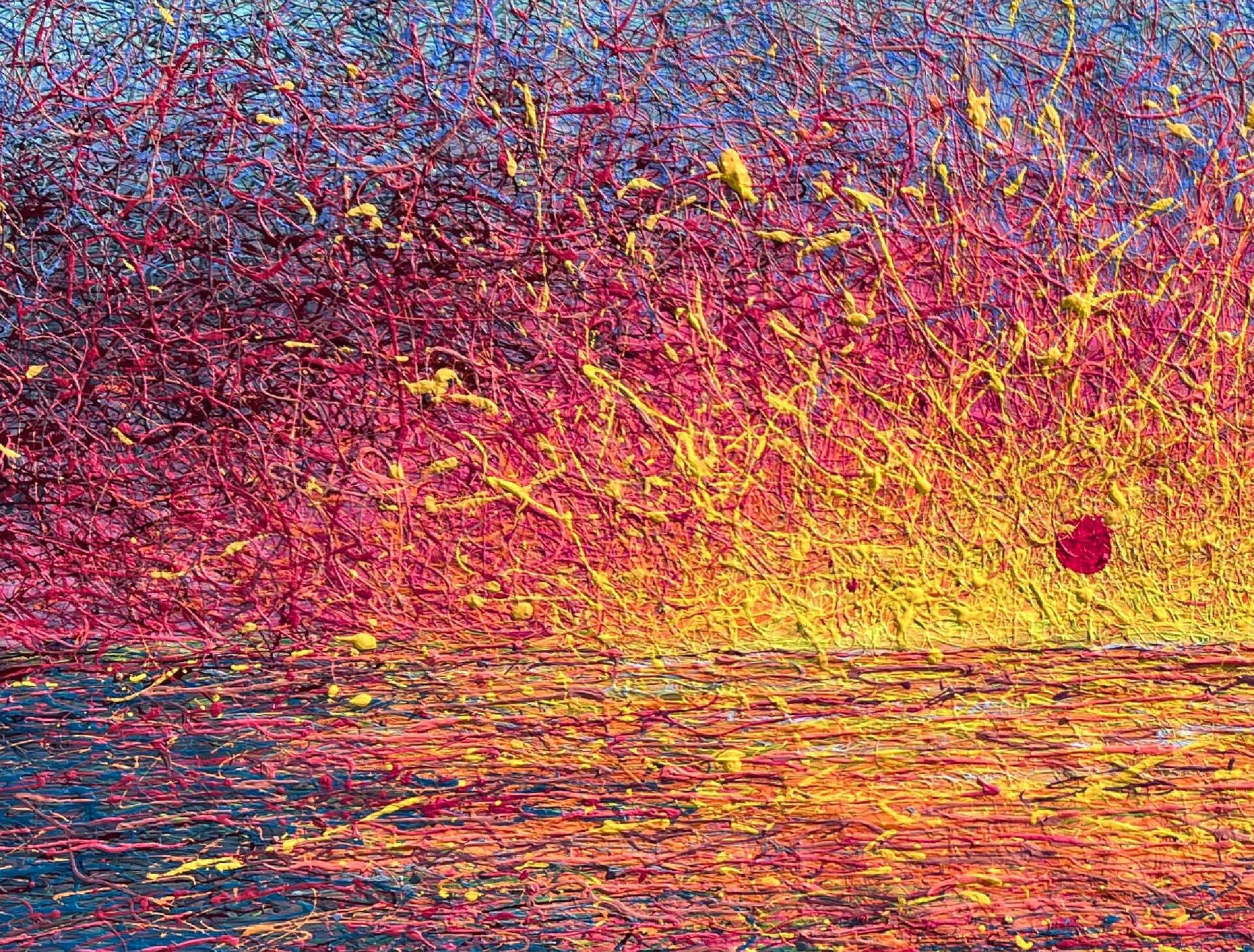Blazing Horizon by Nadin Antoniuk | Buy Original Artwork Online