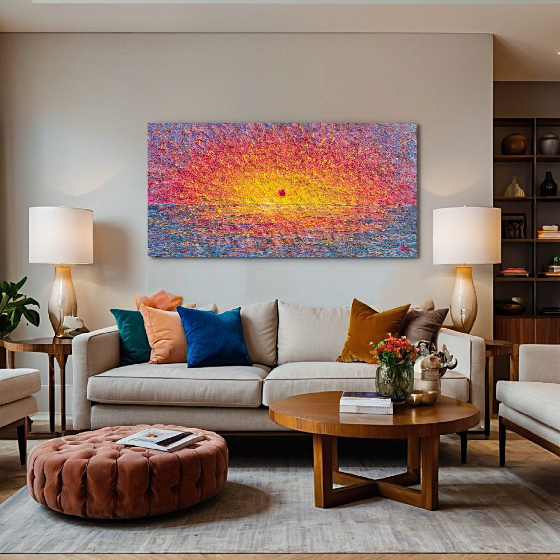 Blazing Horizon by Nadin Antoniuk | Buy Original Artwork Online