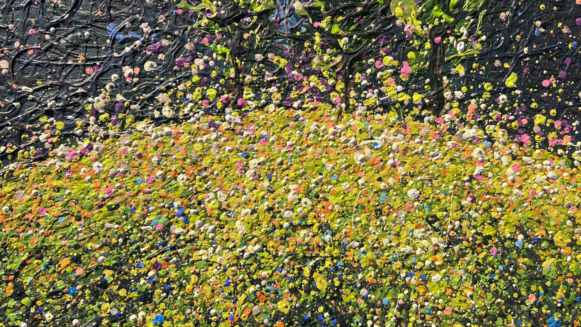 Summer’s Golden Resonance by Nadin Antoniuk | Buy Original Artwork Online
