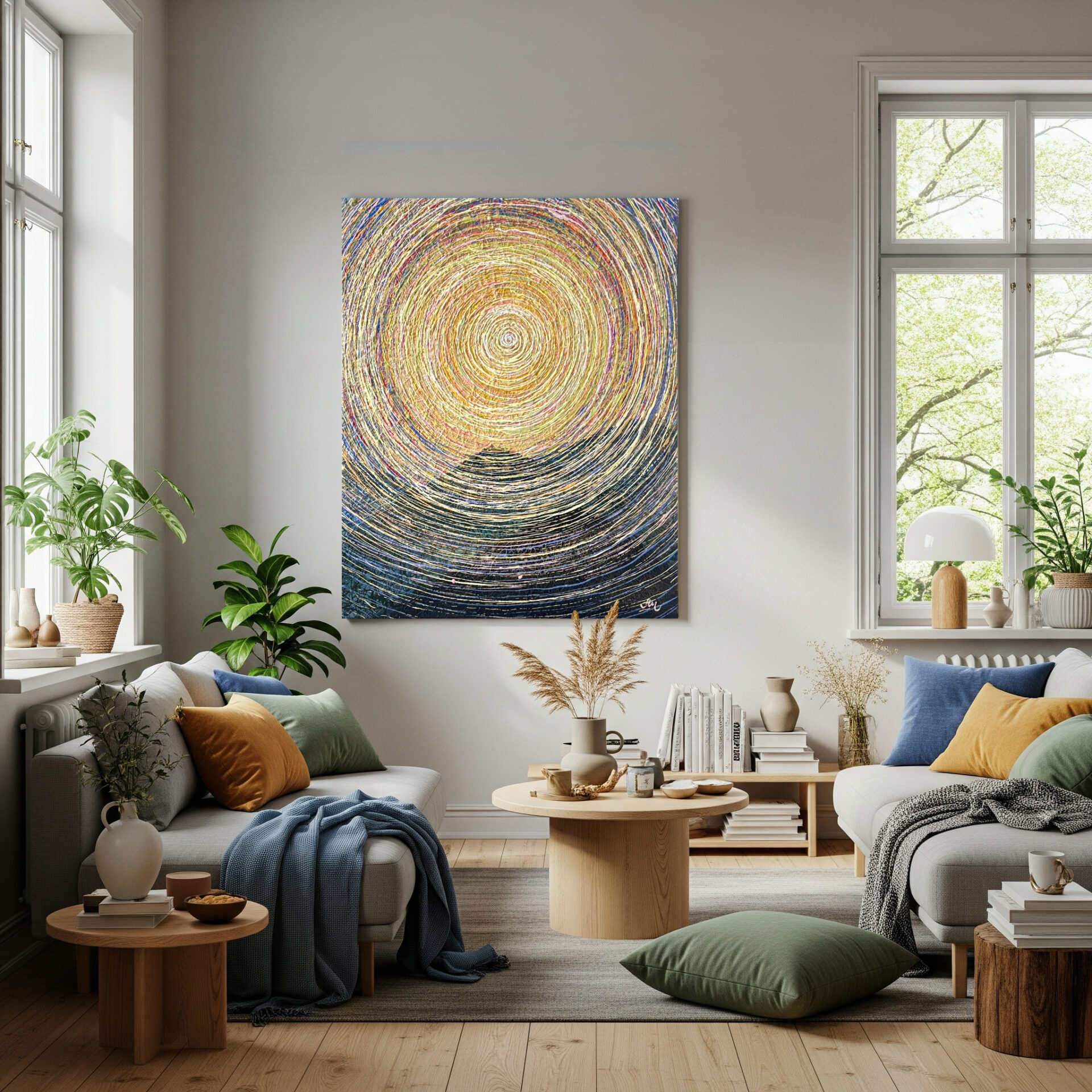 Serenity Woven in Light by Nadin Antoniuk | Buy Original Artwork Online