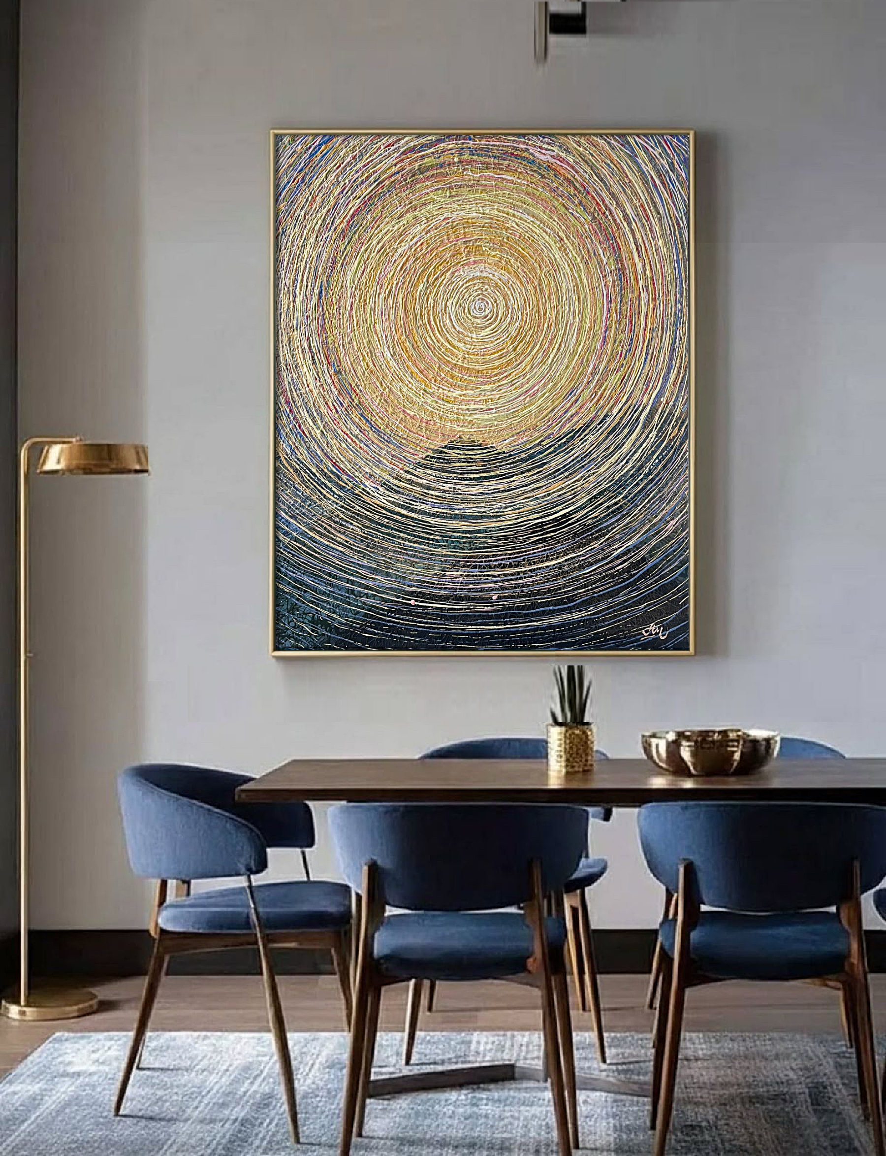 Serenity Woven in Light by Nadin Antoniuk | Buy Original Artwork Online