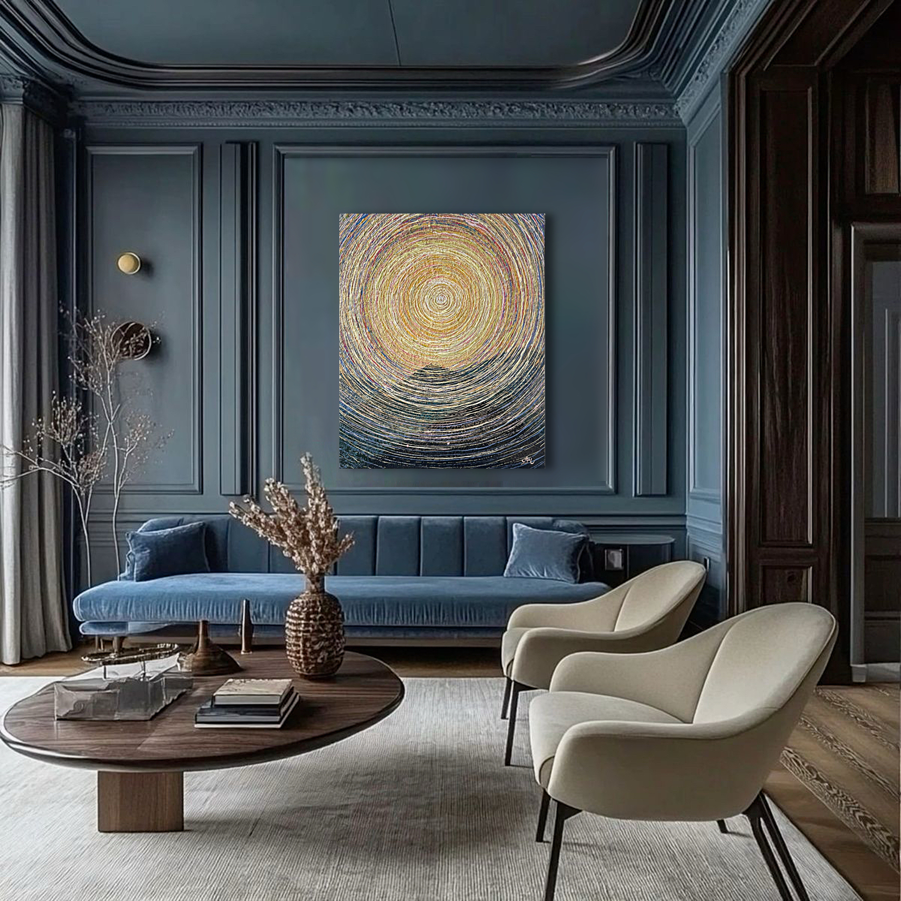 Serenity Woven in Light by Nadin Antoniuk | Buy Original Artwork Online