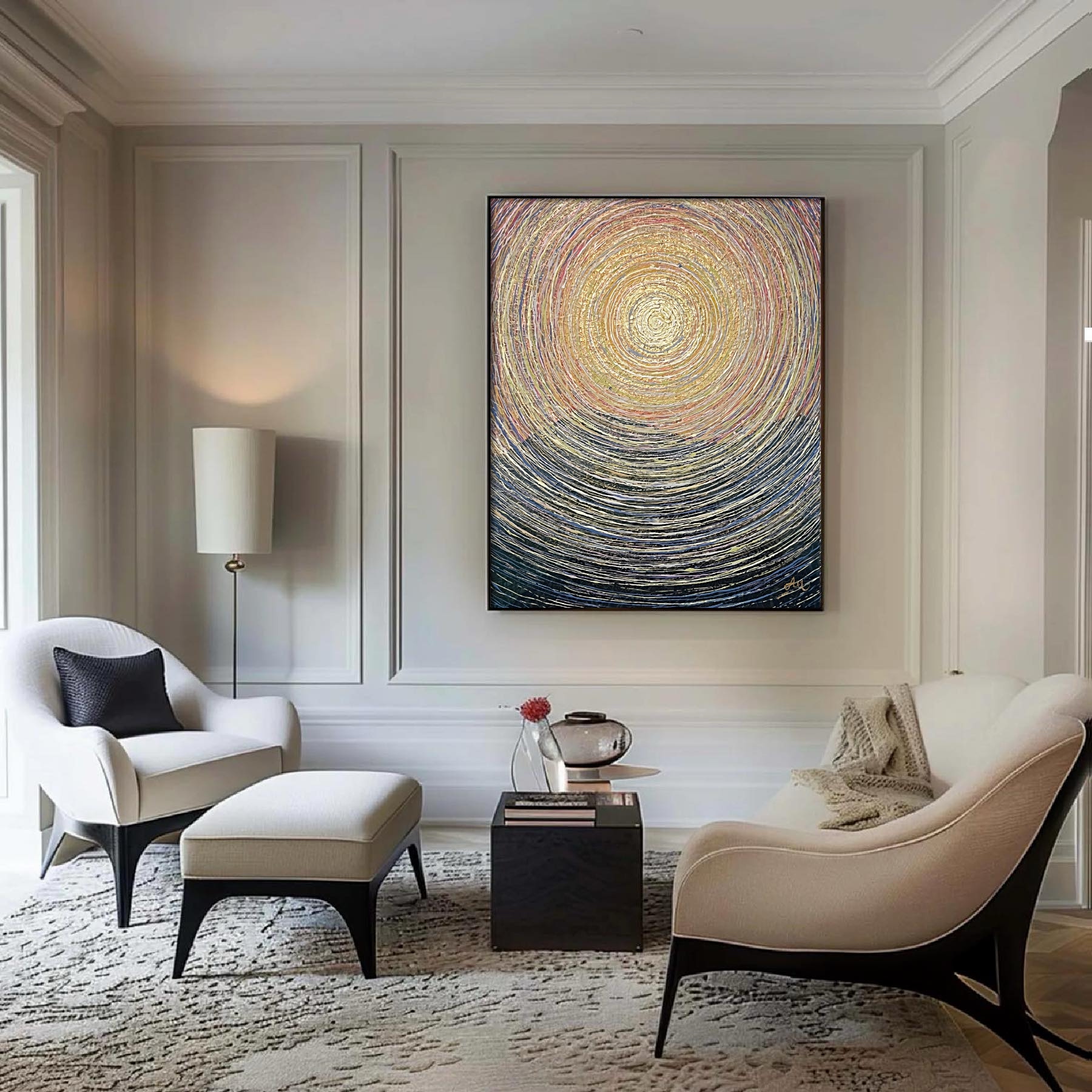 Serenity Woven in Light by Nadin Antoniuk | Buy Original Artwork Online